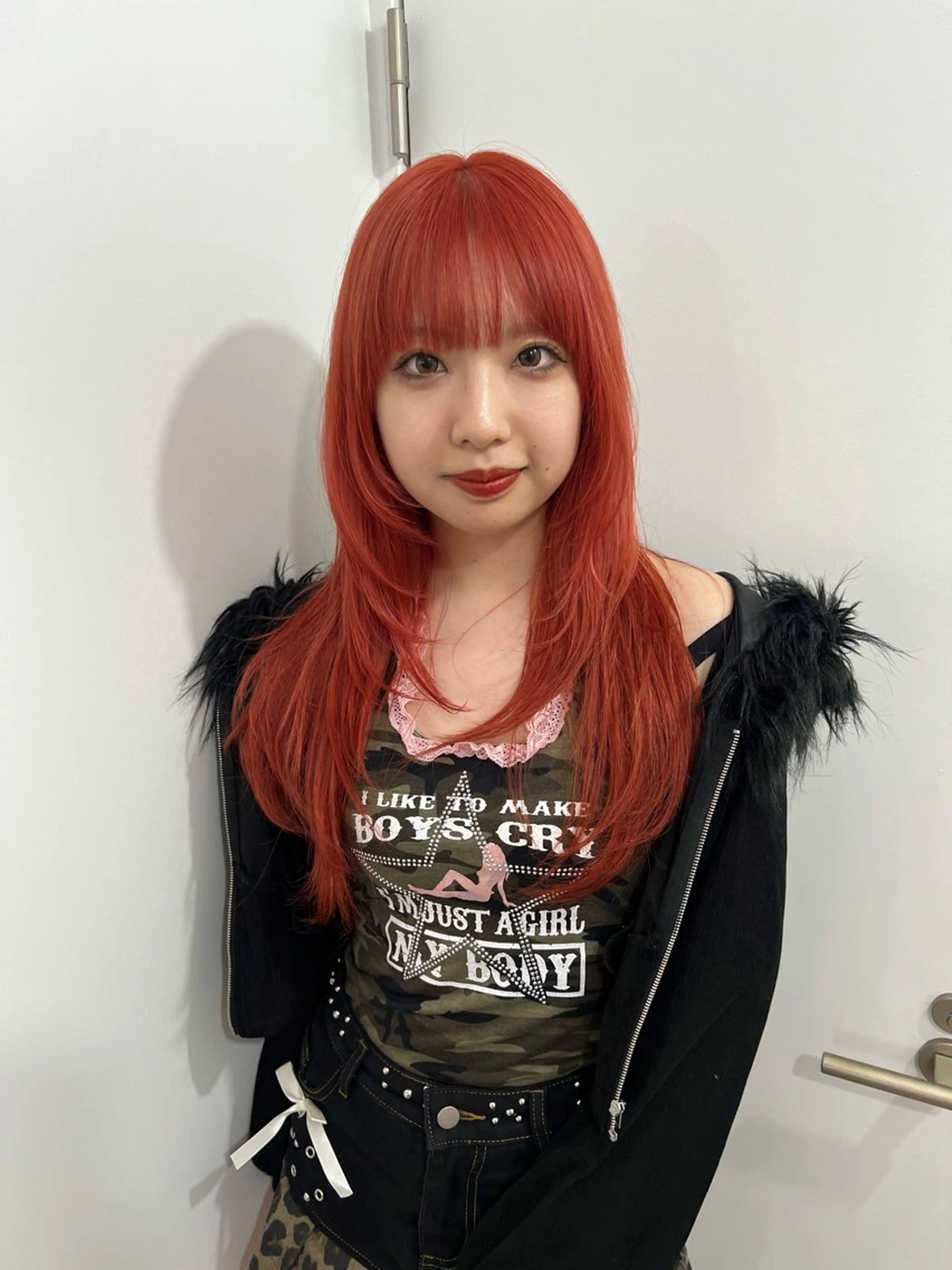 ロング カット ヘアカラー トリートメント 💥ウルフカット デザインあんな💥のヘアスタイル