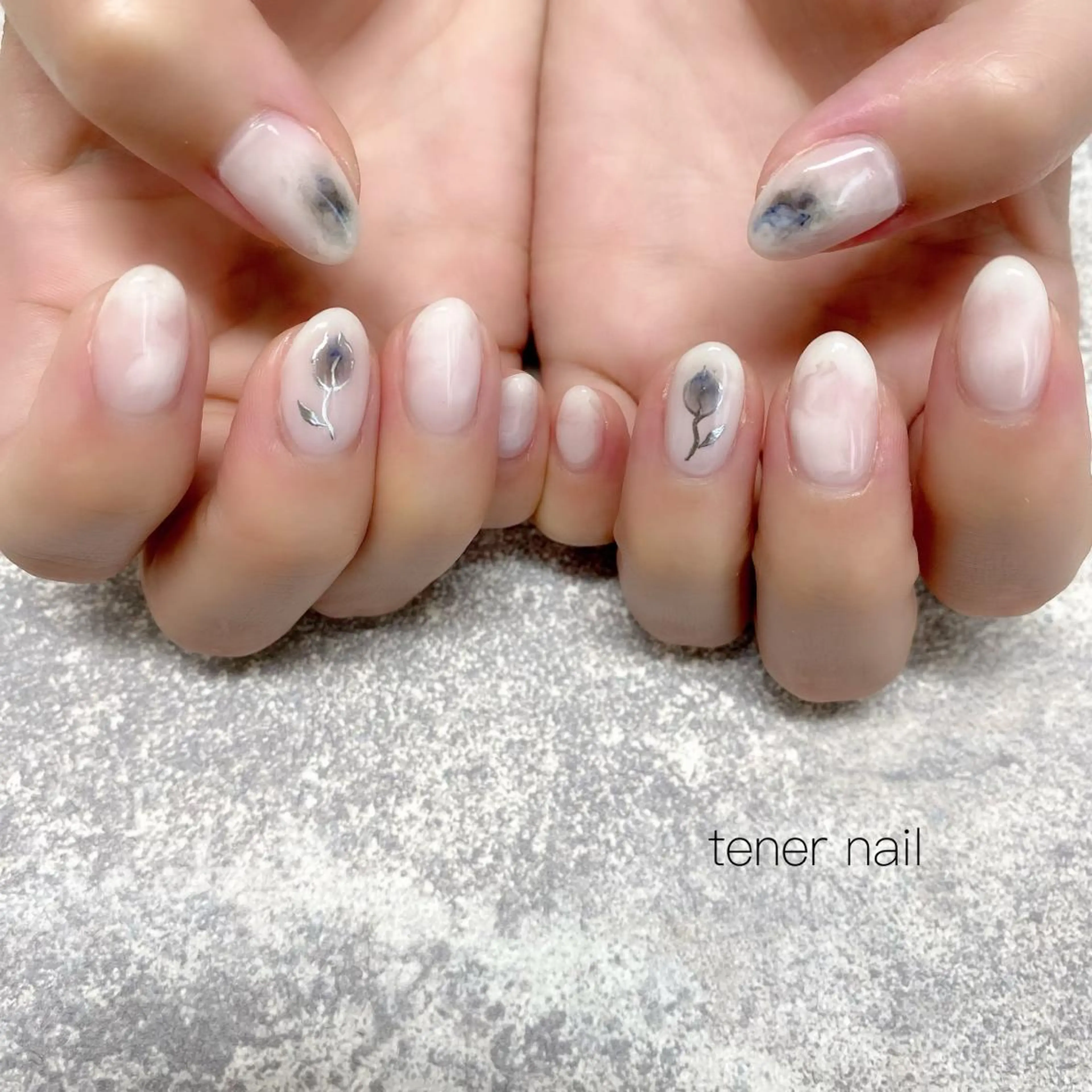 ネイル ニュアンスネイル tener  nail  テネルネイル所属・テネルネイル tener nailのネイルデザイン