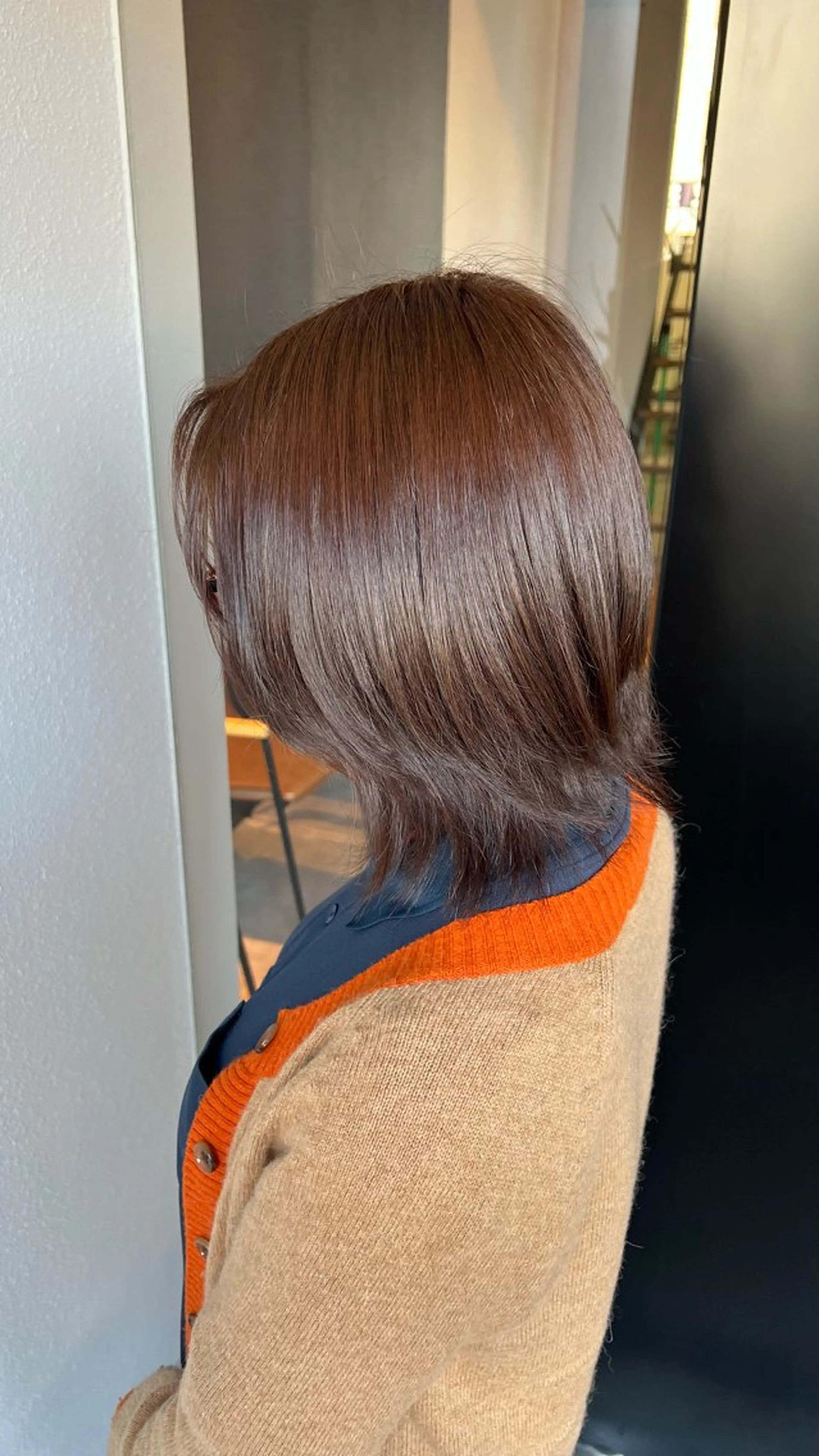 ミディアム 西村 美月のヘアスタイル