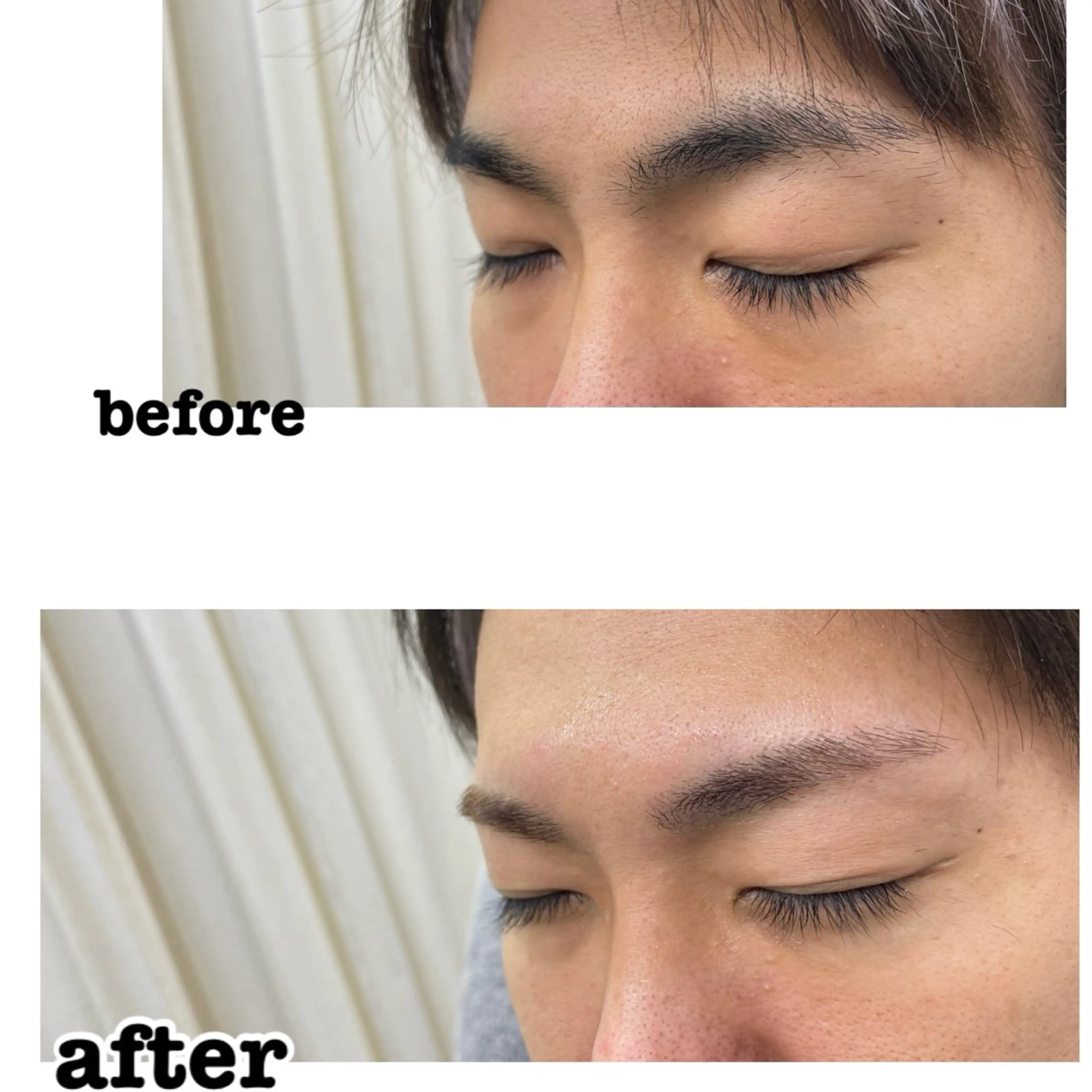 アイブロウ 眉カラー メンズアイブロウ MIZUKI eyelashの眉毛・アイブロウイメージ