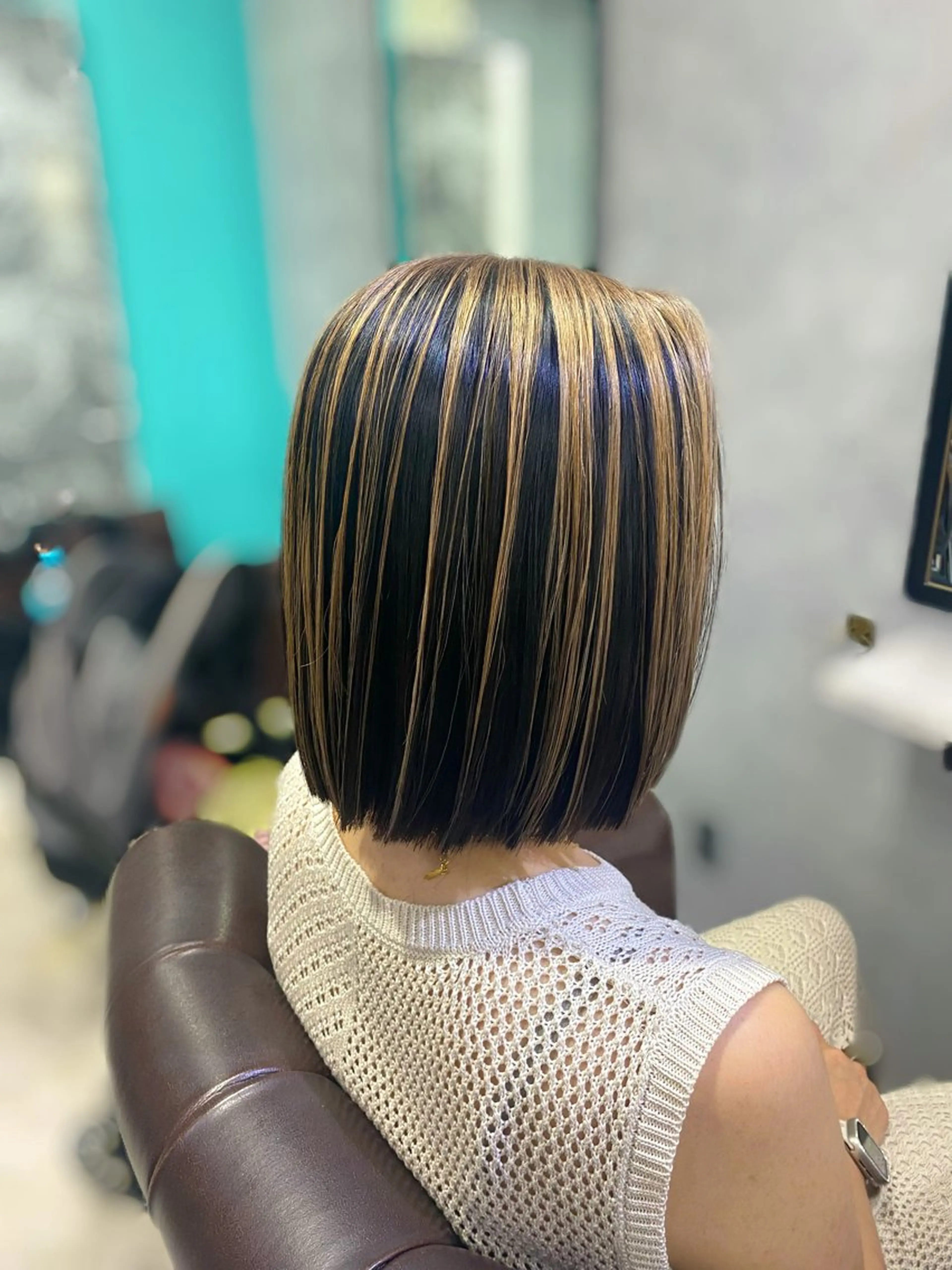 ミディアム カラー GLADGE池袋所属・レイヤーカット ショート/宮本洋介のヘアスタイル