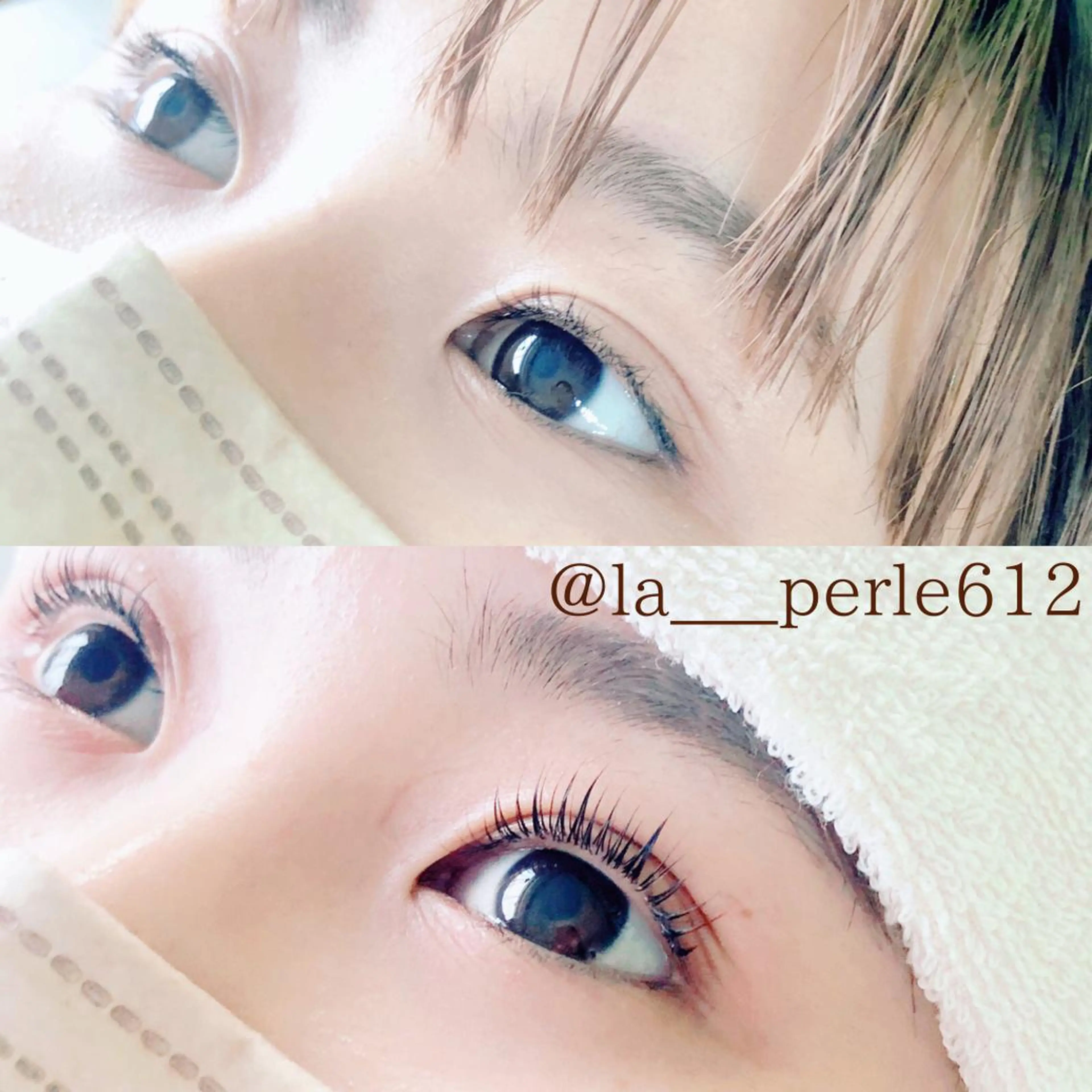 マツエク・マツパ パリジェンヌラッシュリフト 一重×まつ毛パーマ LA PERLE所属・LA PERLEのマツエク・マツパデザイン