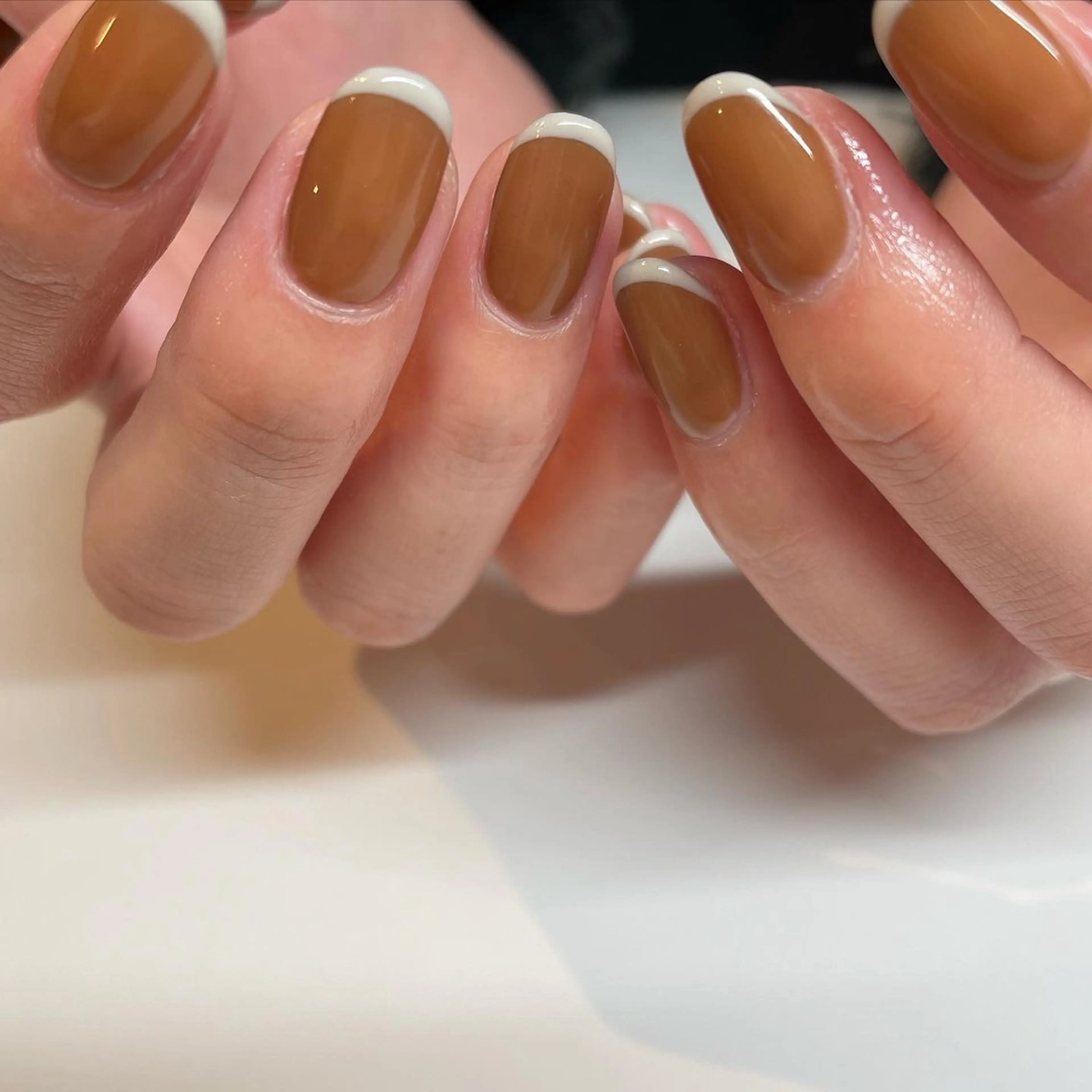 ネイル フレンチネイル Manon Yuiのマツエク・マツパデザイン