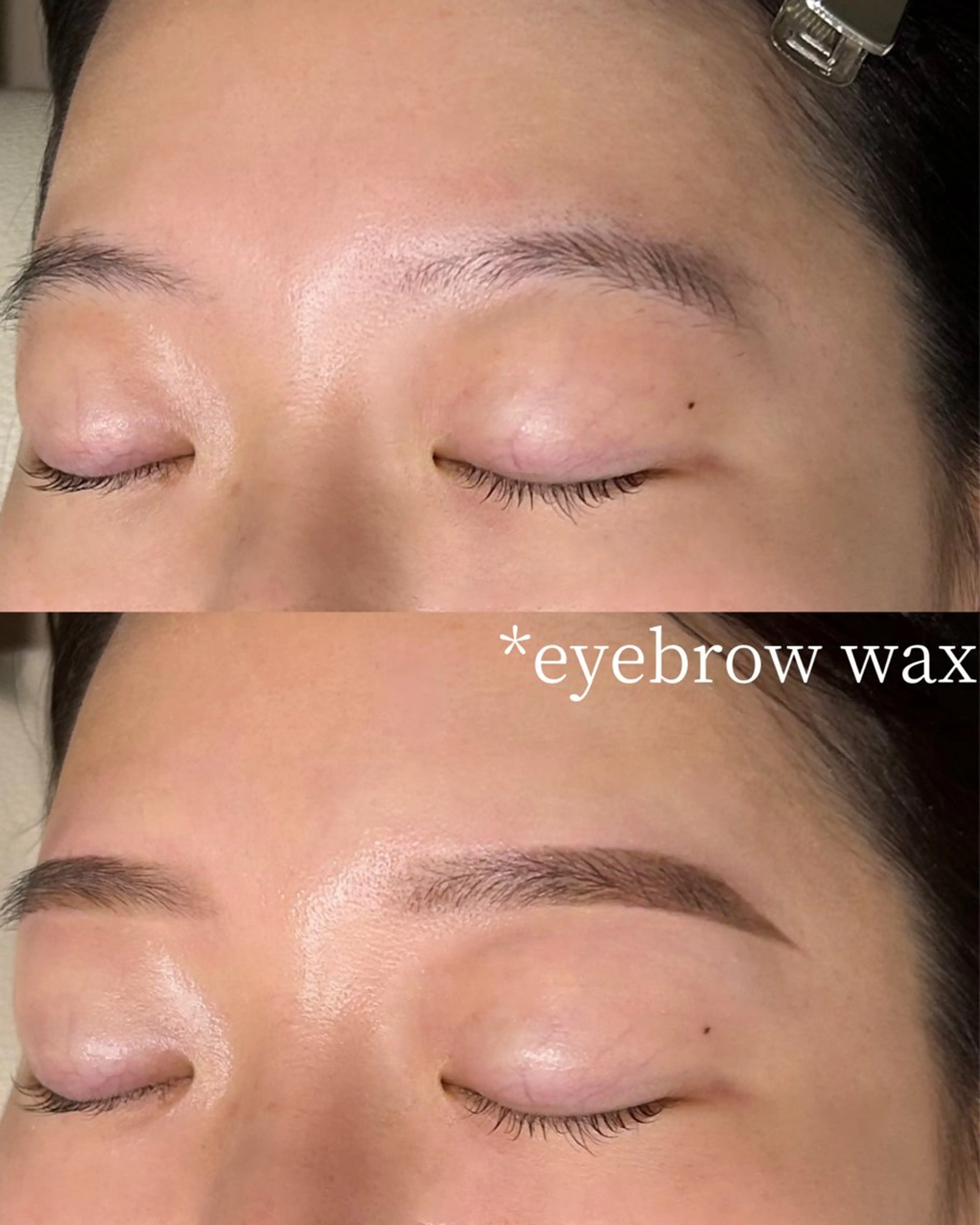 🌺（初回）EYEBLOW WAX....眉ワックス（カット込み）+アイブロウメイク仕上げ🌺の写真