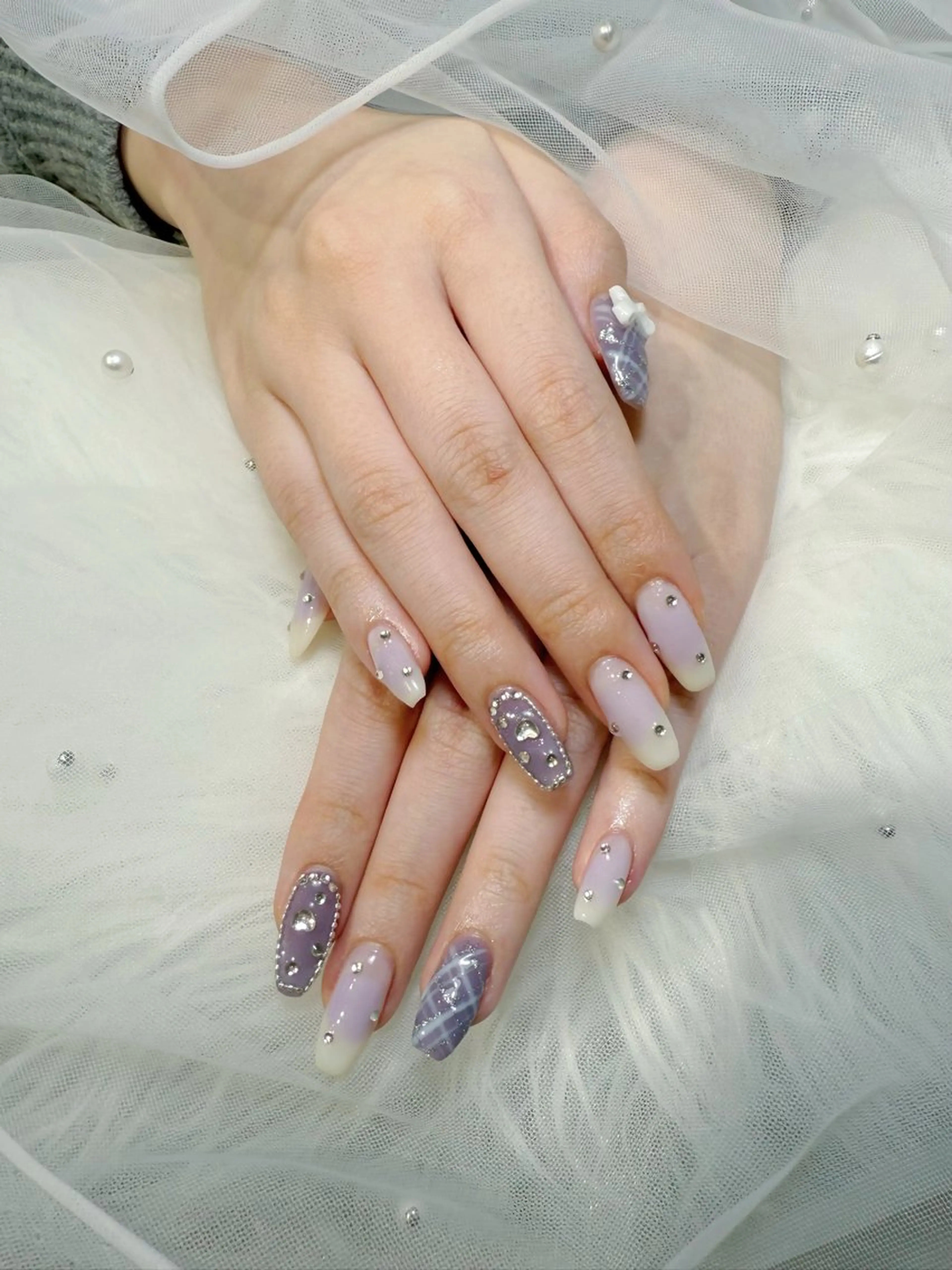 ネイル 持ち込み ハンドネイル 🌈 Laule'aのネイルデザイン