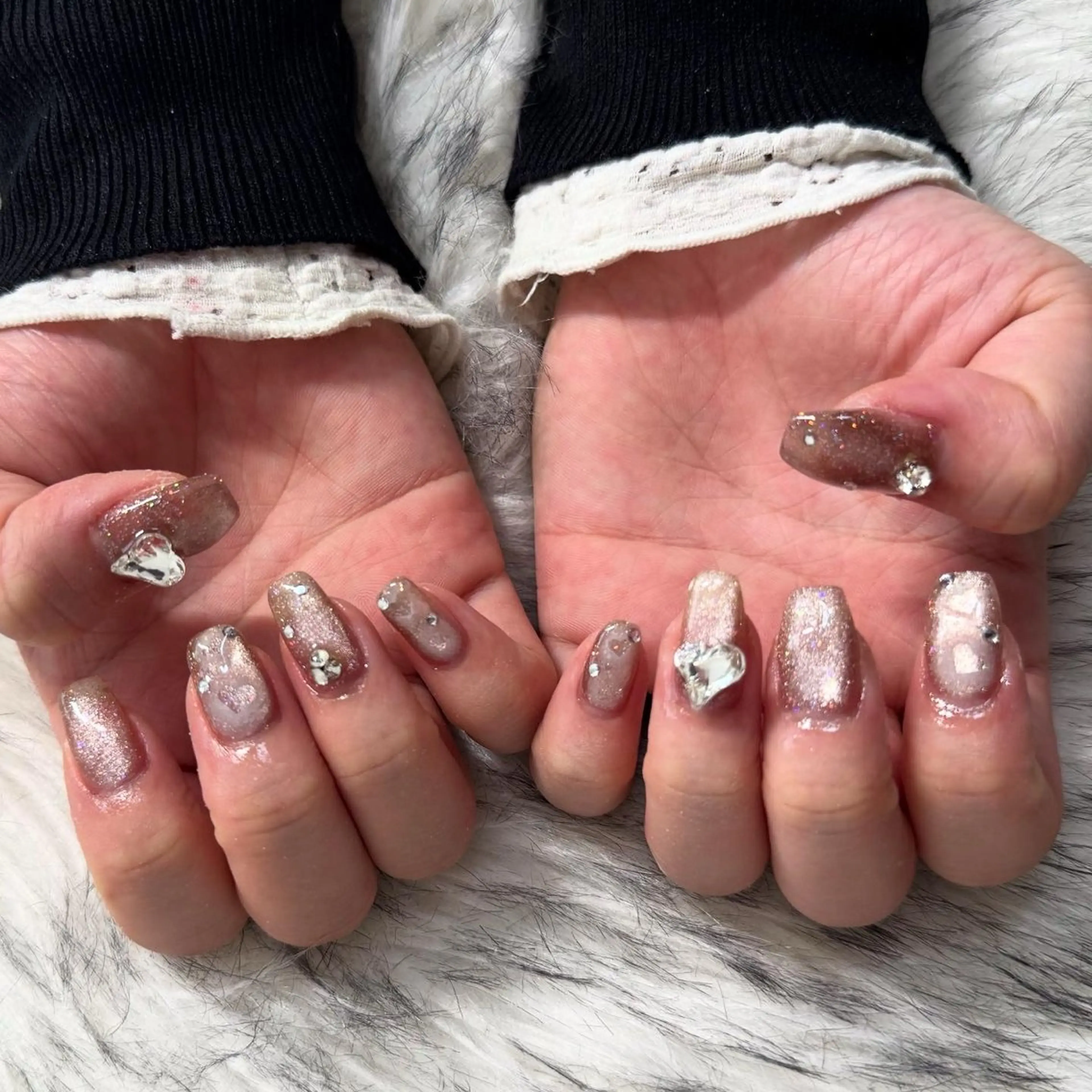 セミロング ハンドネイル mao .のネイルデザイン