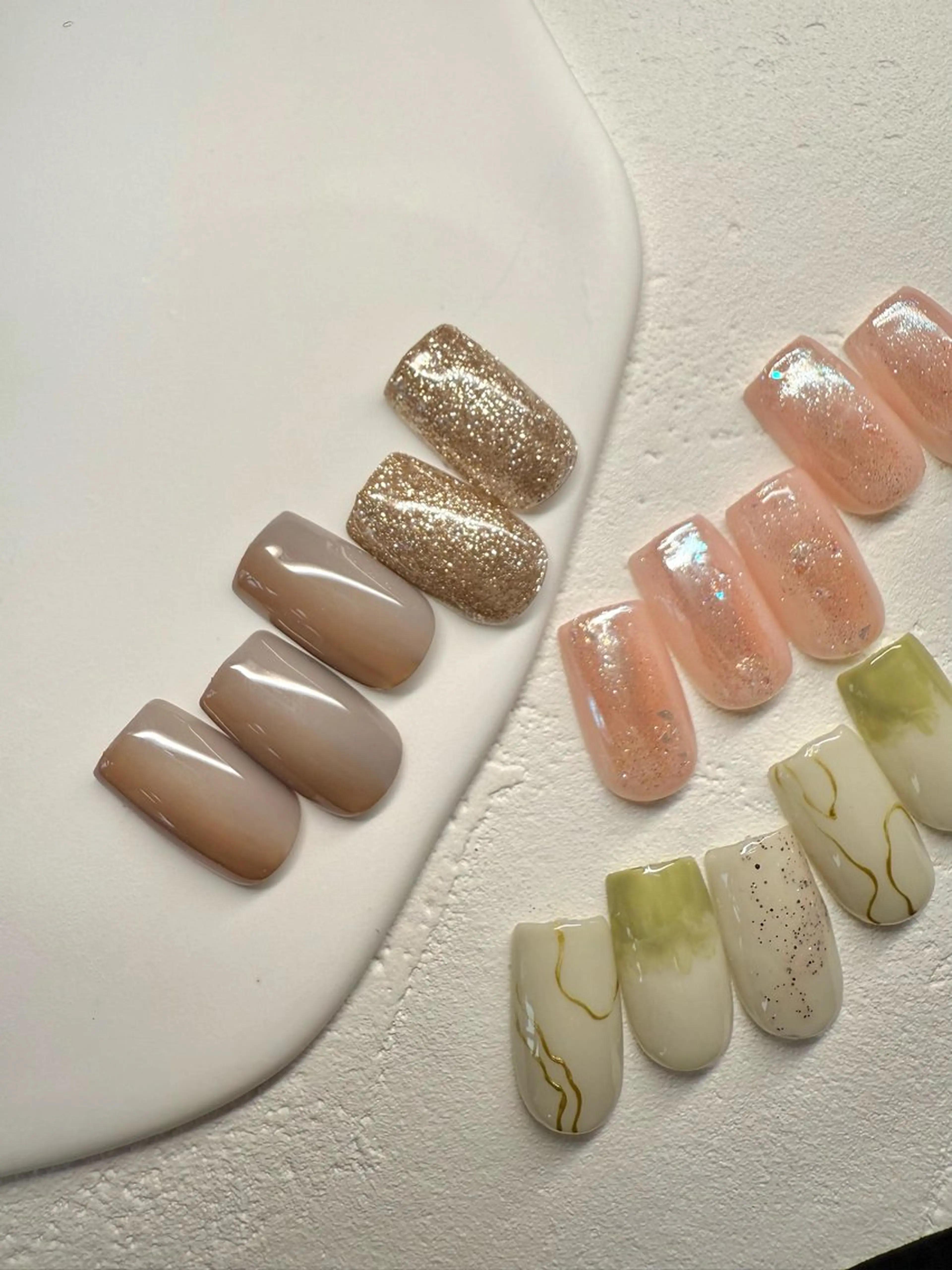 ネイル ハンドネイル mai♡マグネット/ ニュアンス/マツパのマツエク・マツパデザイン