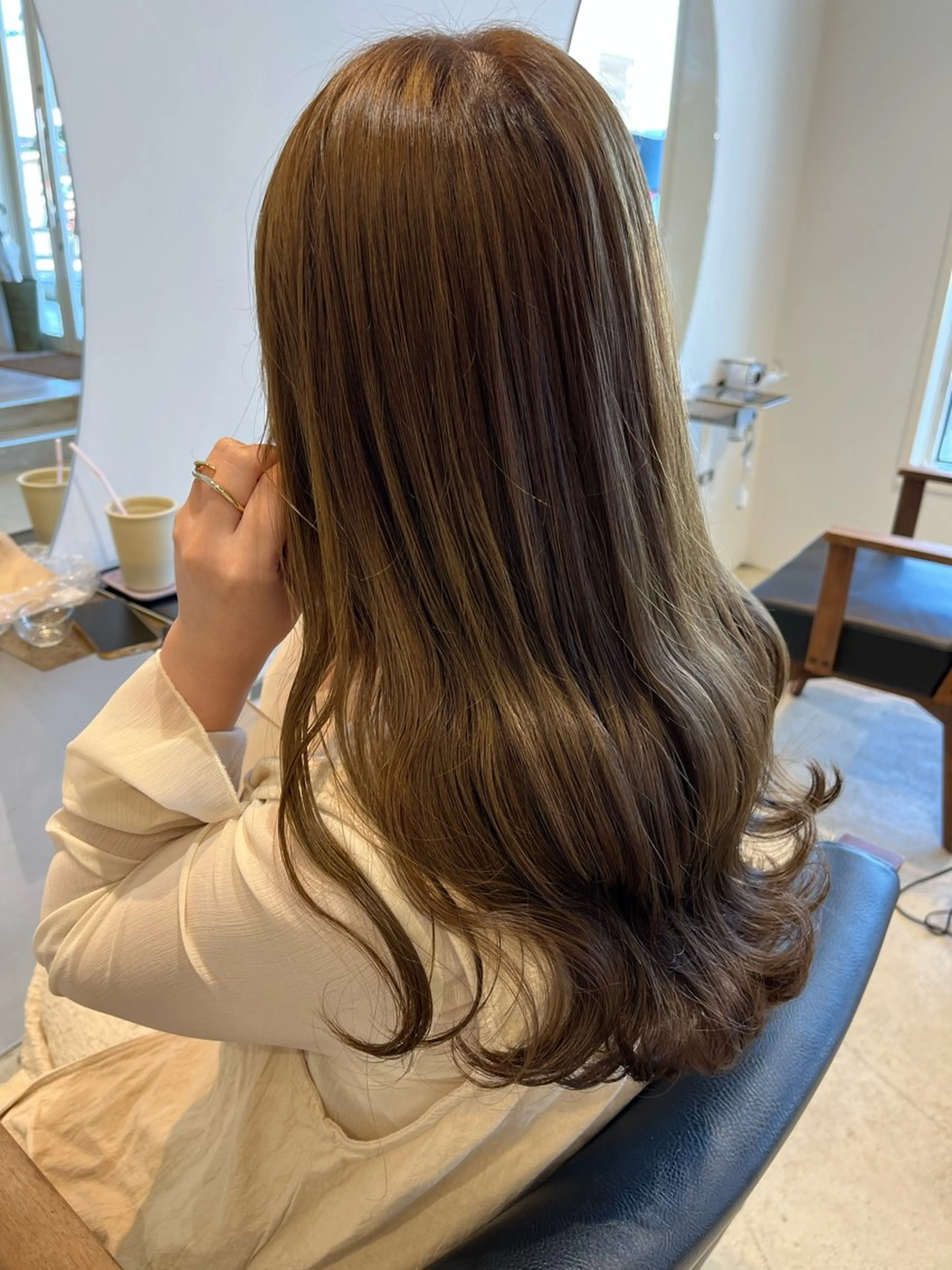 ロング カラー yunica所属・yunica manaeのヘアスタイル