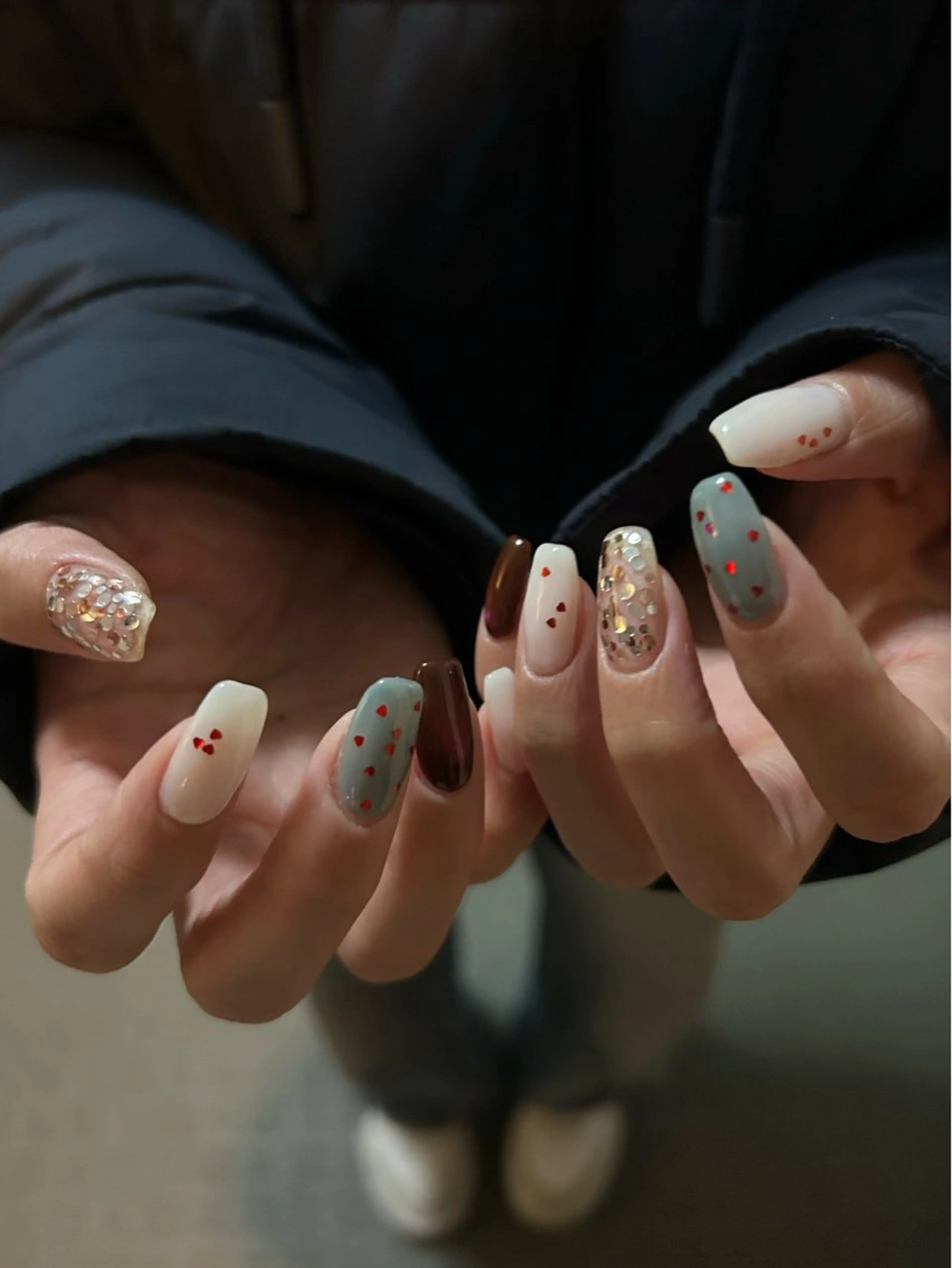 ロング ハンドネイル Nbibi nail salonのネイルデザイン