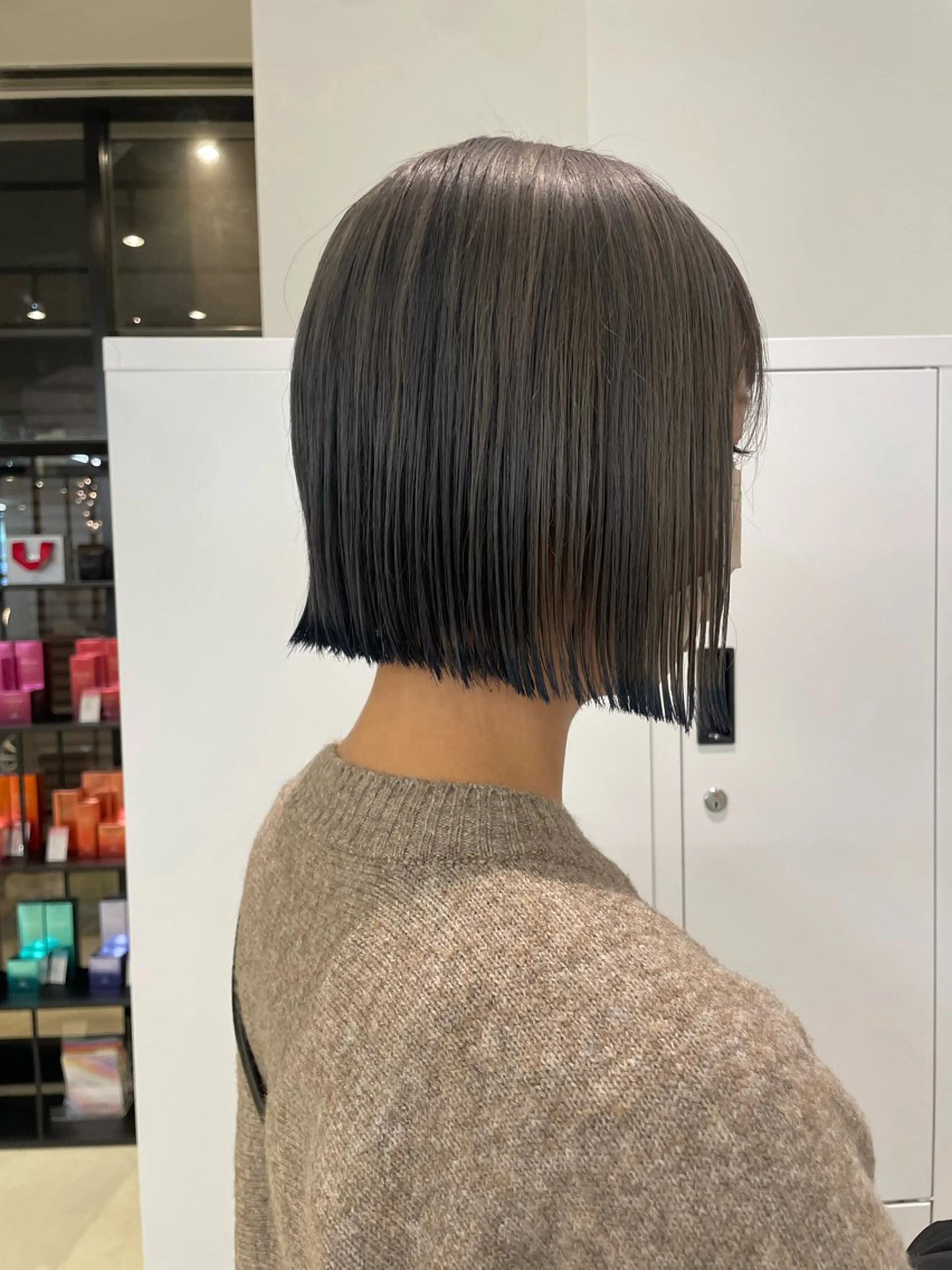 ミディアム ショート/ボブ特化 似合わせ/山下凌生のヘアスタイル