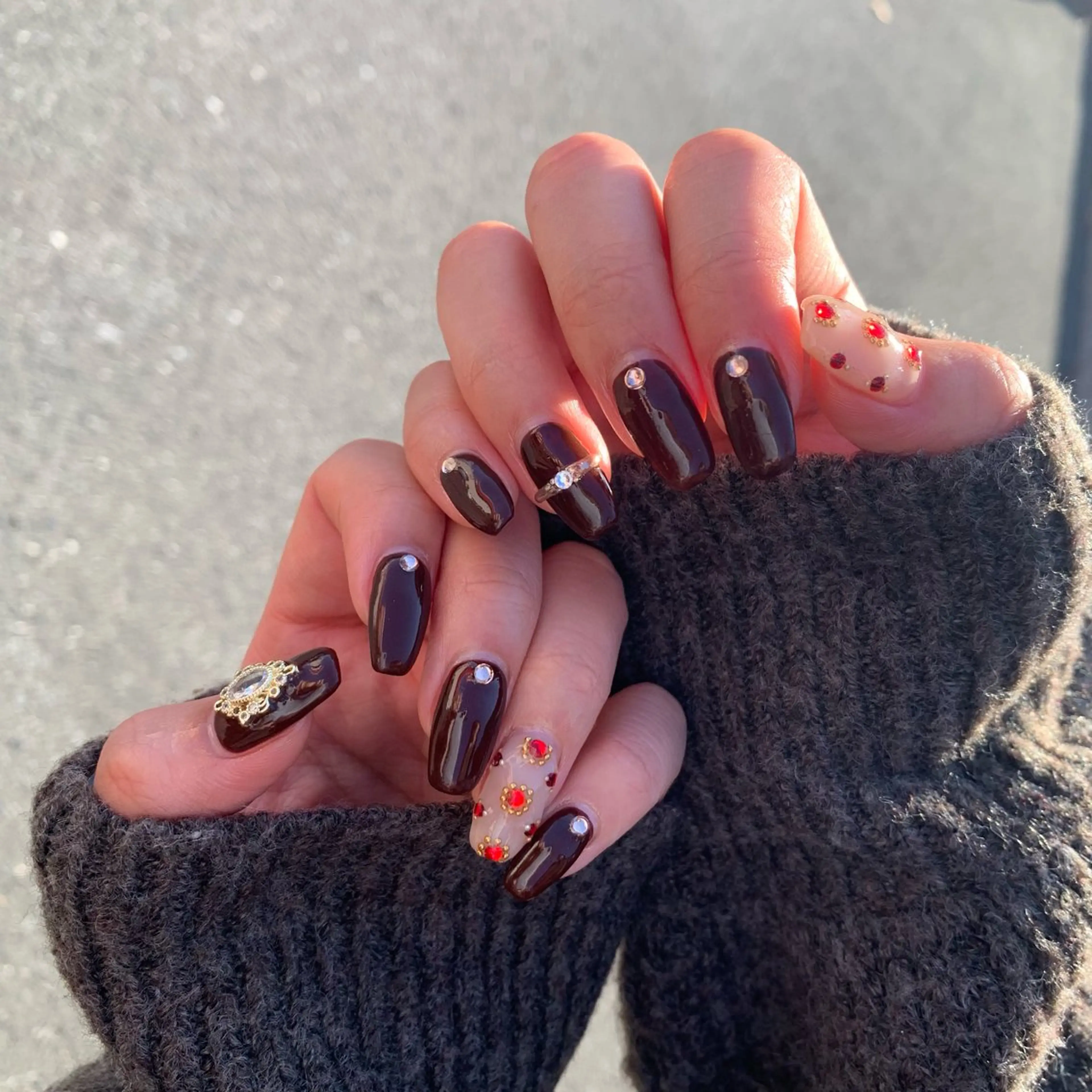 ネイル 中野 茅緩のネイルデザイン