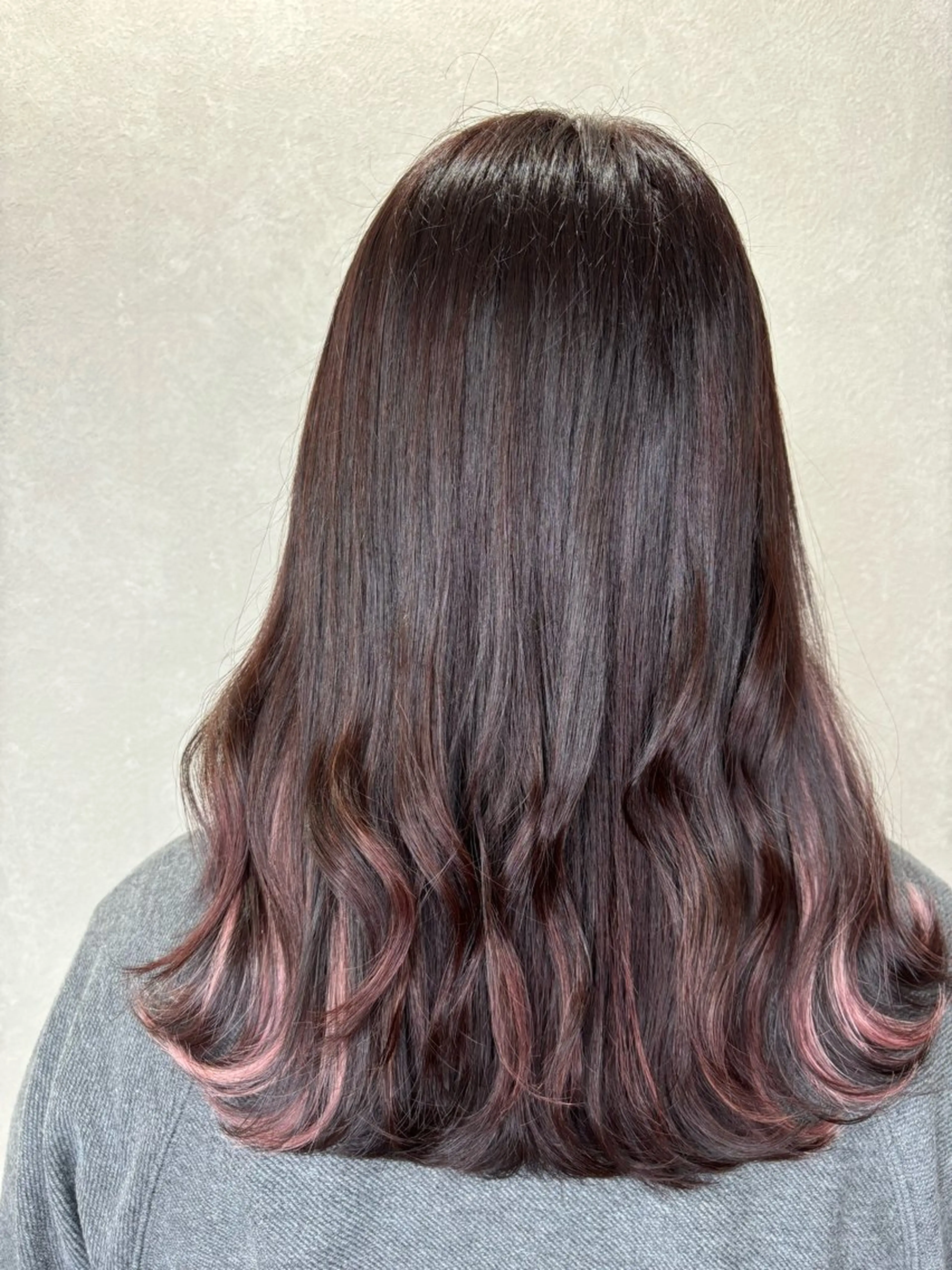 セミロング シールエクステ エクステ 学生 エクステ エクステ＊美髪サロン KR2S河内長野店長のヘアスタイル