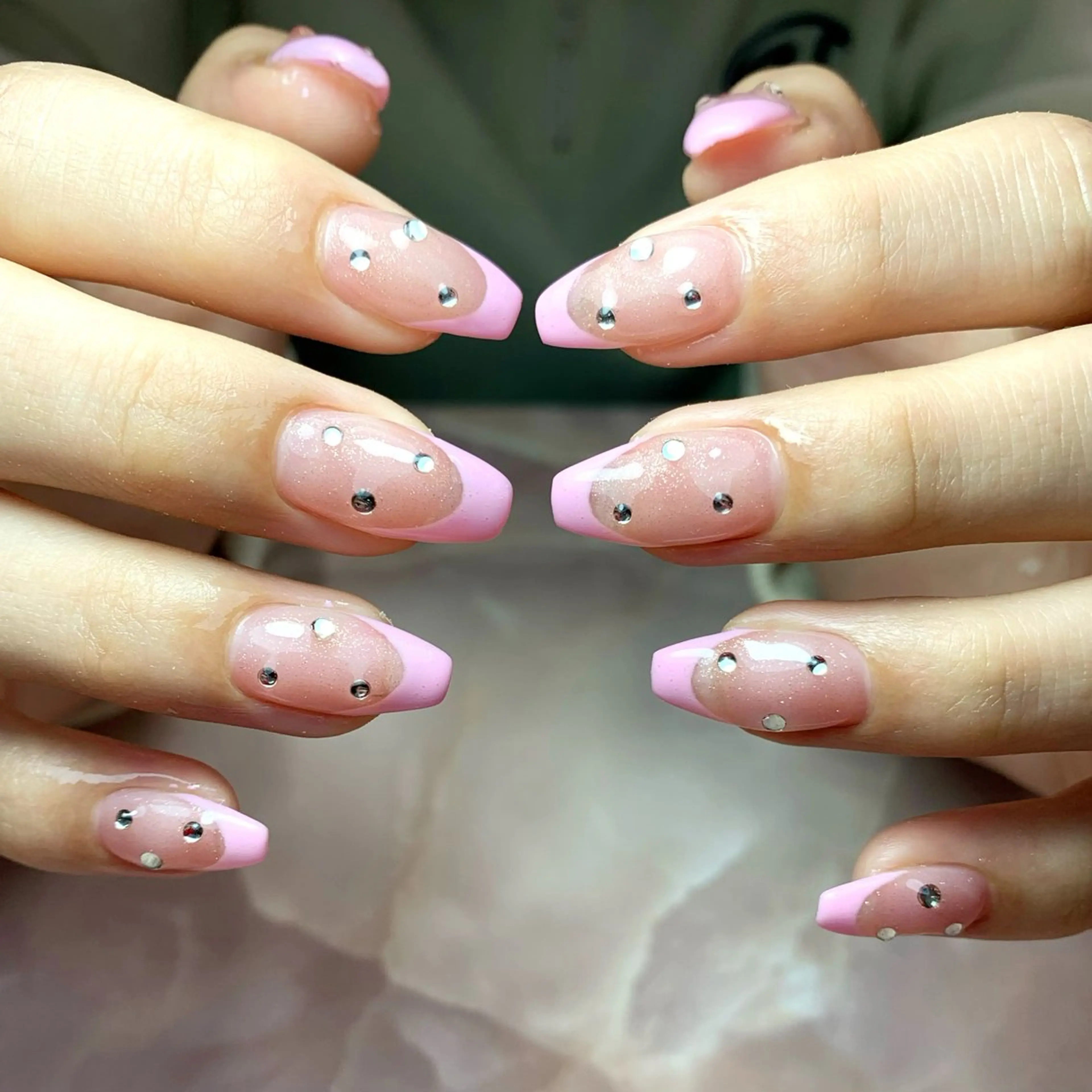 ネイル ハンドネイル Rose Glass 高蔵寺店のネイルデザイン