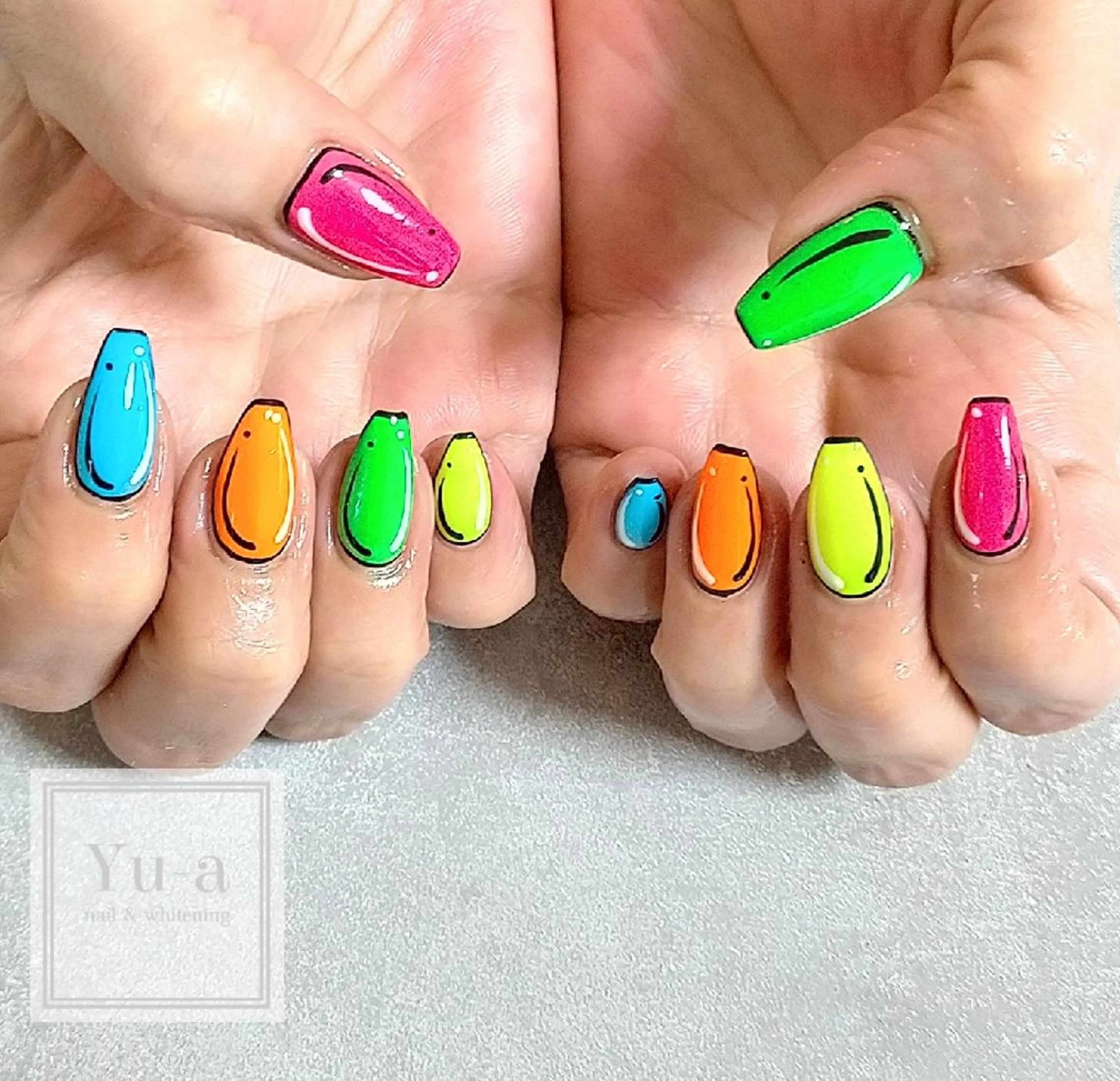 ネイル ハンドネイル yu-a☆  ネイル ＆ホワイトニングのネイルデザイン