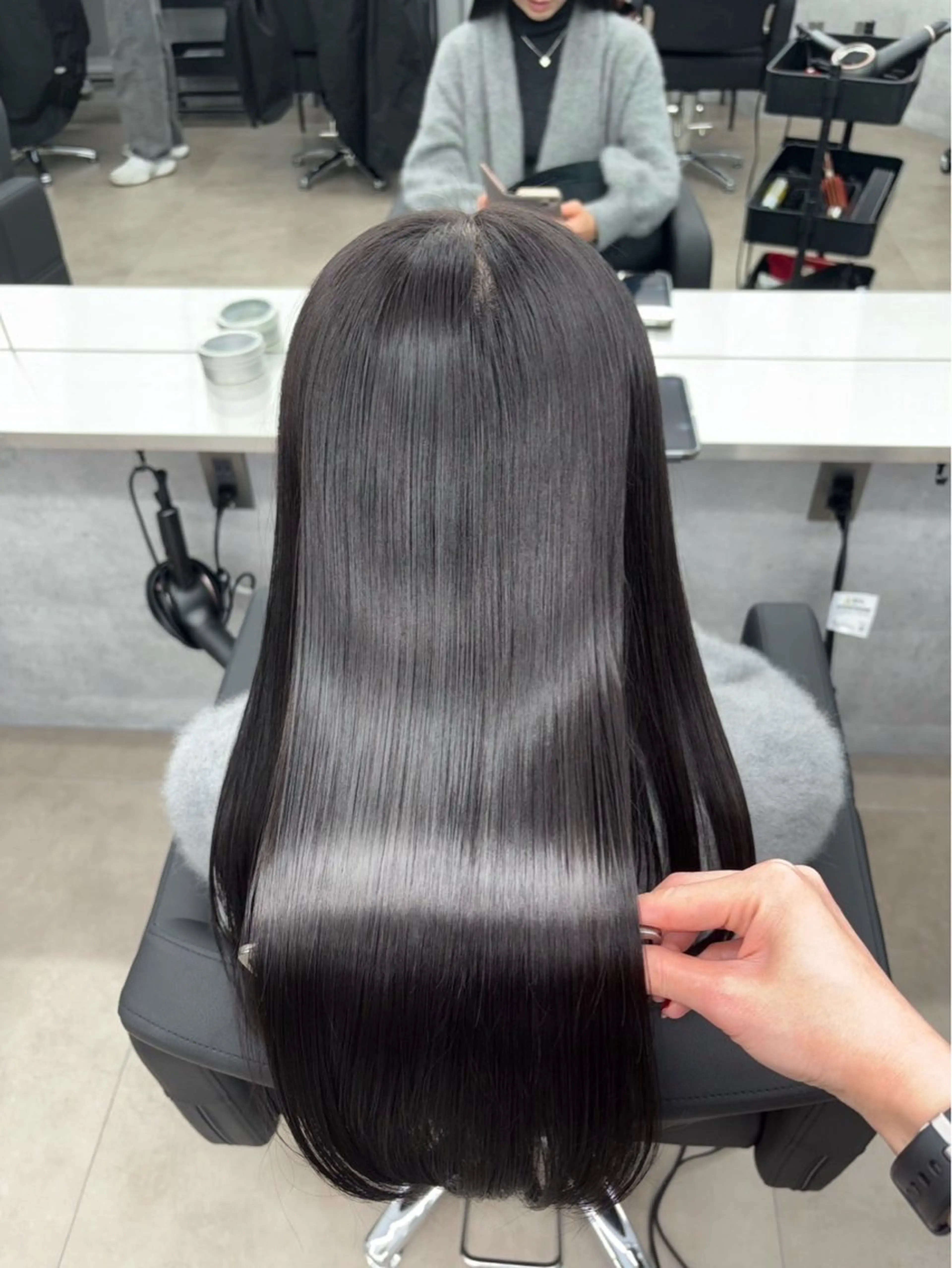 ロング カラー パーマ 🌈艶髪/髪質改善 新宿itouのヘアスタイル