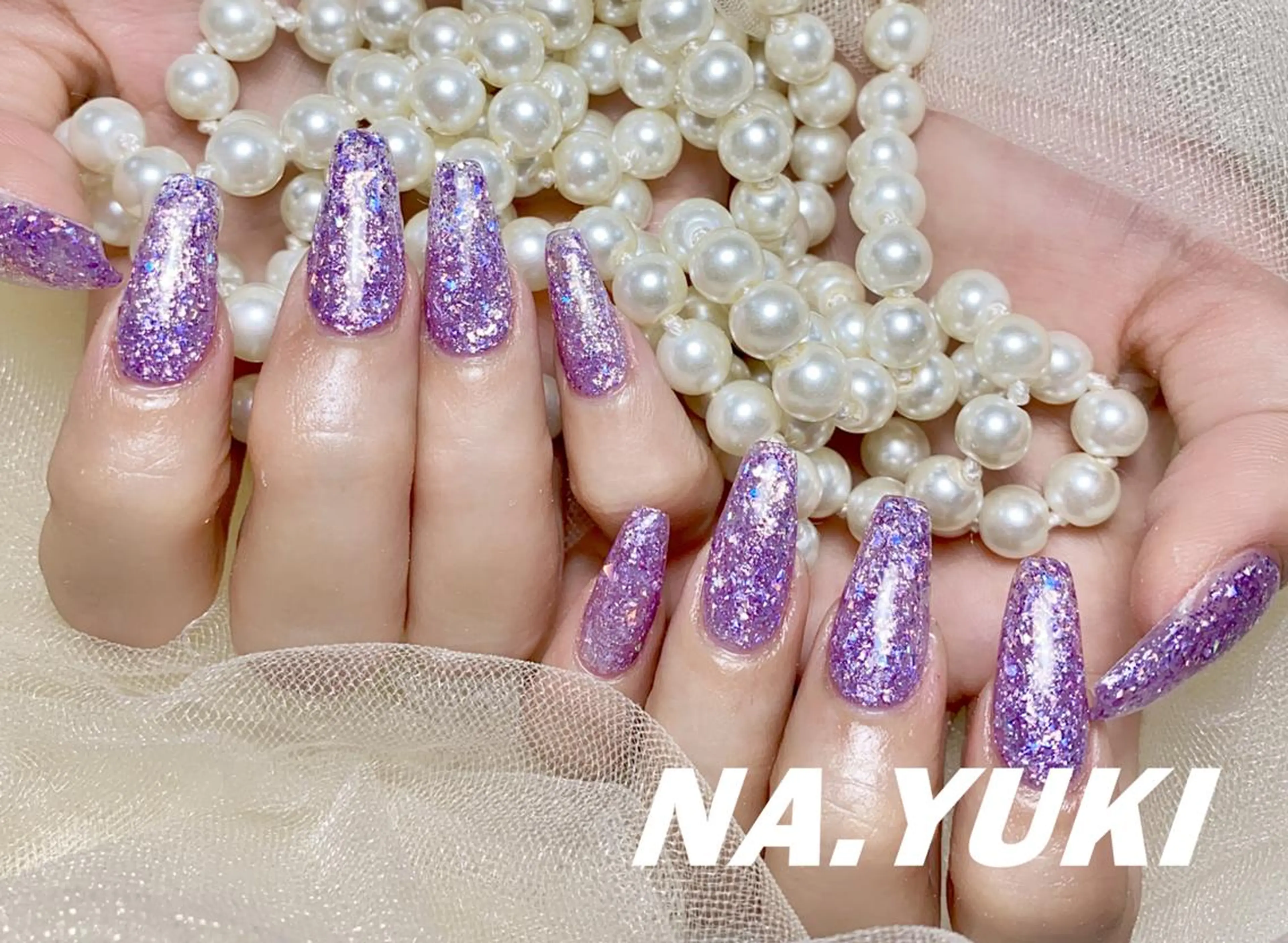 ネイル 🌷 Mooning 🌷のネイルデザイン