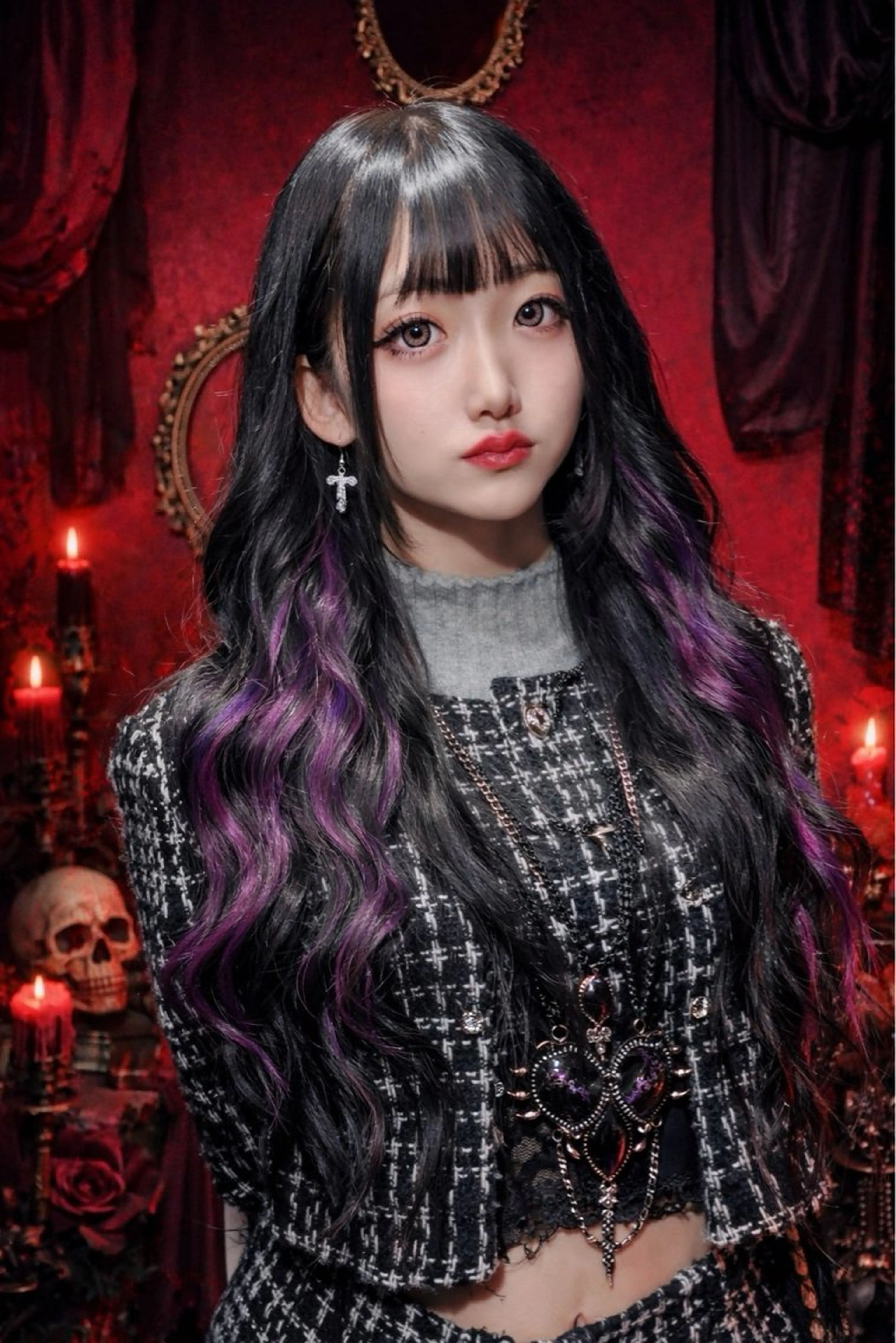 ロング ショーヤ/ブリーチ /エクステのヘアスタイル