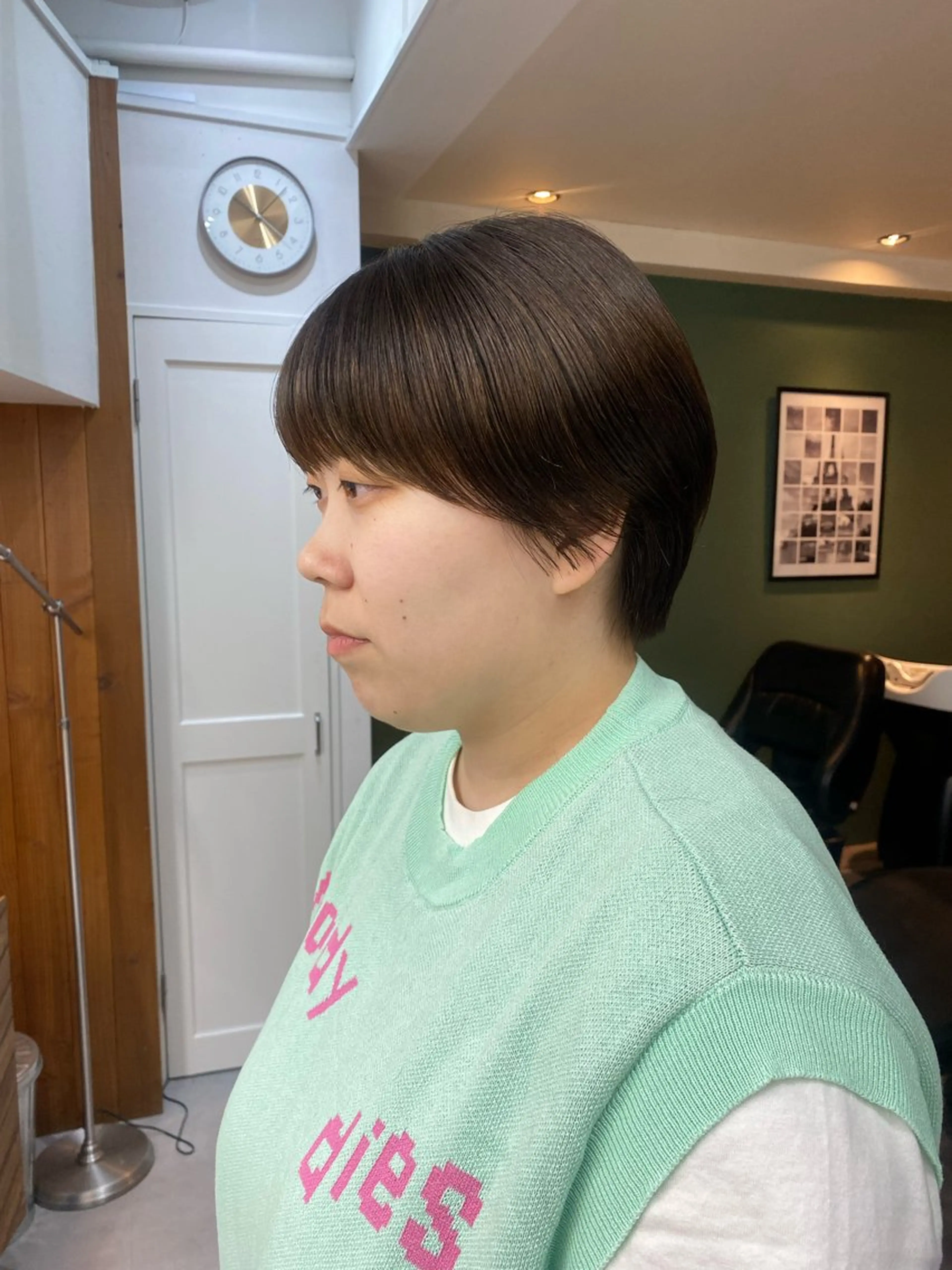 ショート レイヤーボブ/ 艶カラー/サナ🌼のヘアスタイル