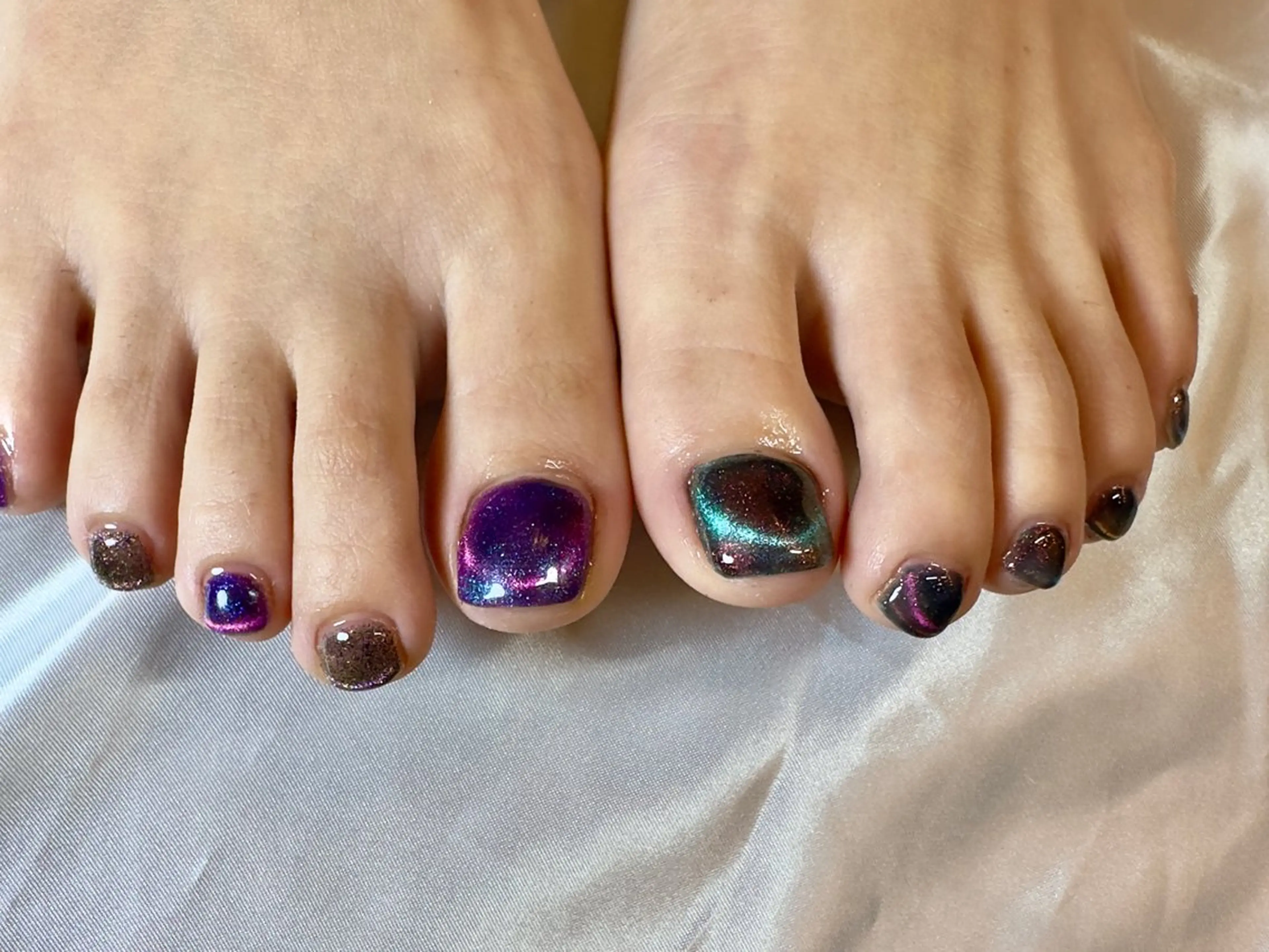 ネイル マグネットネイル nails alien Cのネイルデザイン