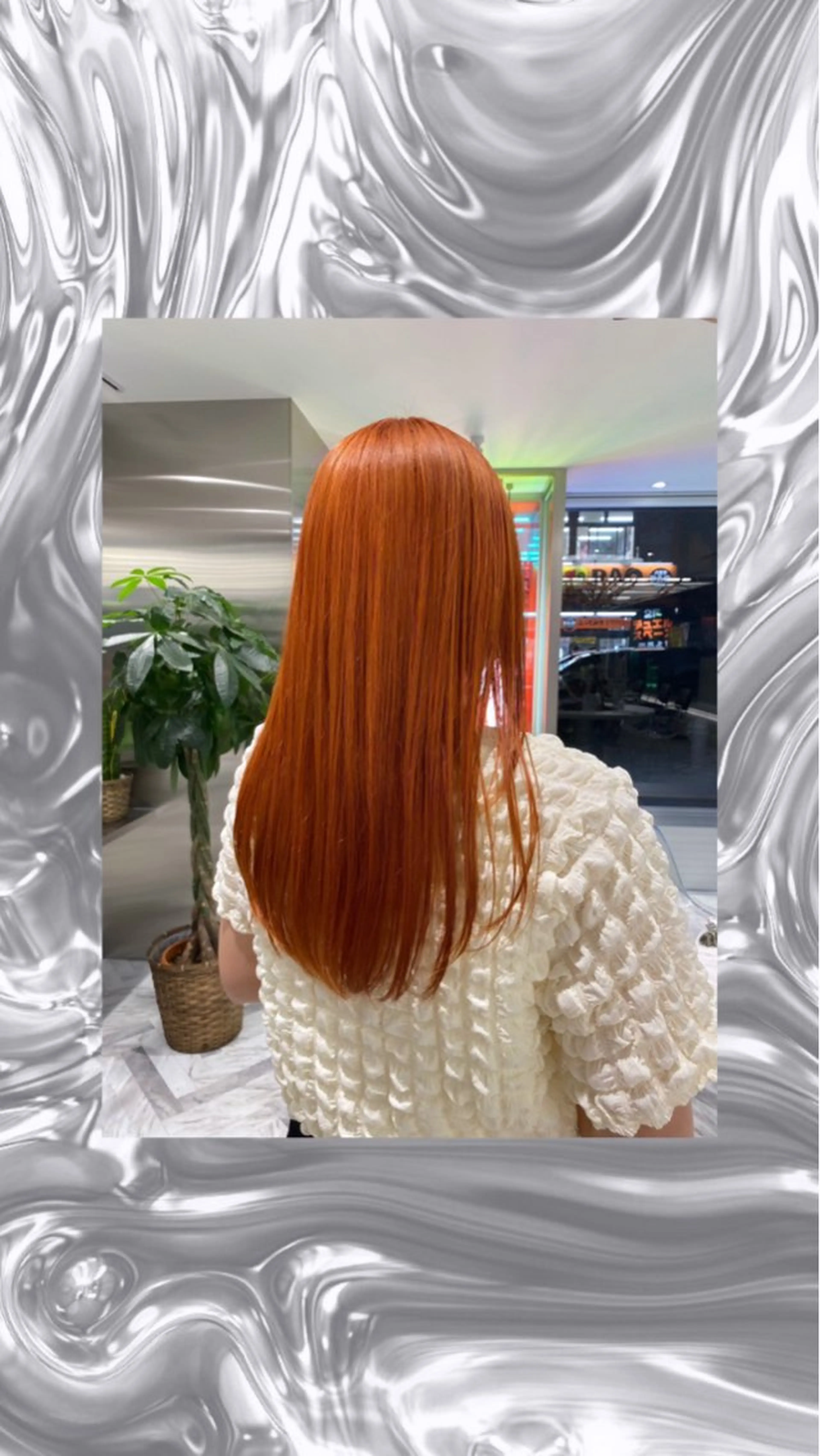 ロング ヘアカラー 🩵yuribou ／カラー／ボブ🩵のヘアスタイル