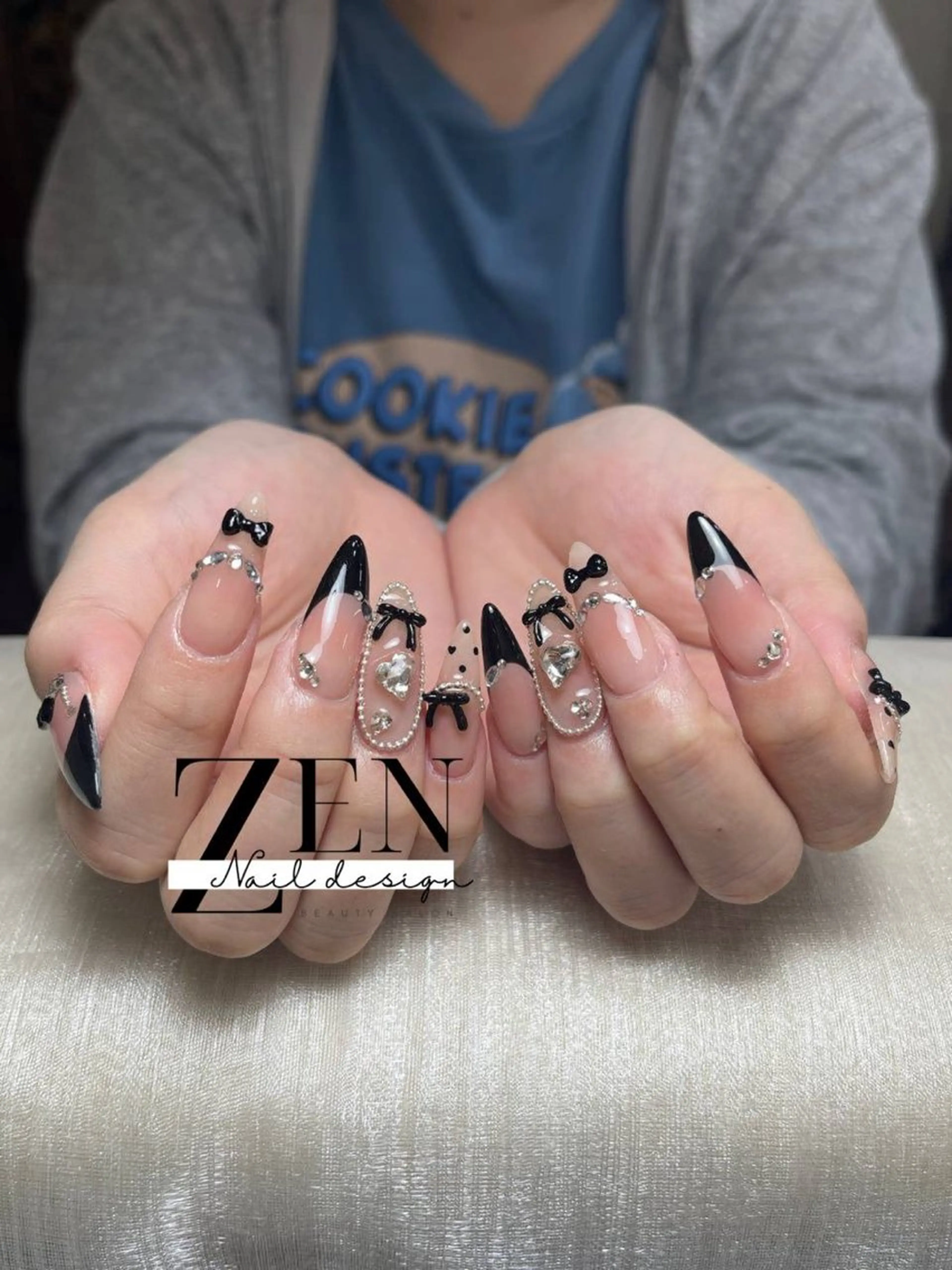 ネイル 持ち込み スカルプネイル ネイルチップ ハンドネイル Zen Nail Design 池袋のネイルデザイン