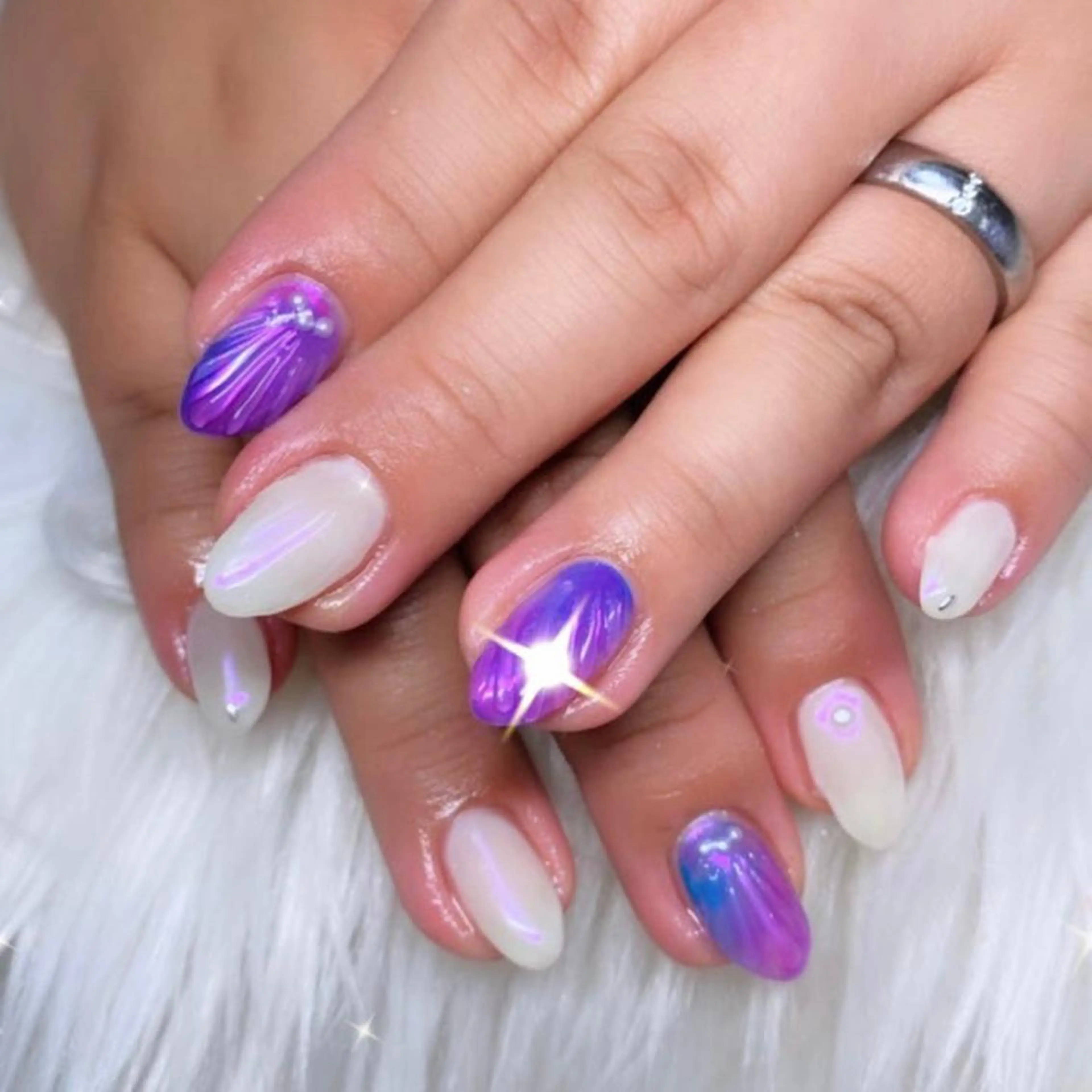ネイル ハンドネイル VIOLA .nailのネイルデザイン