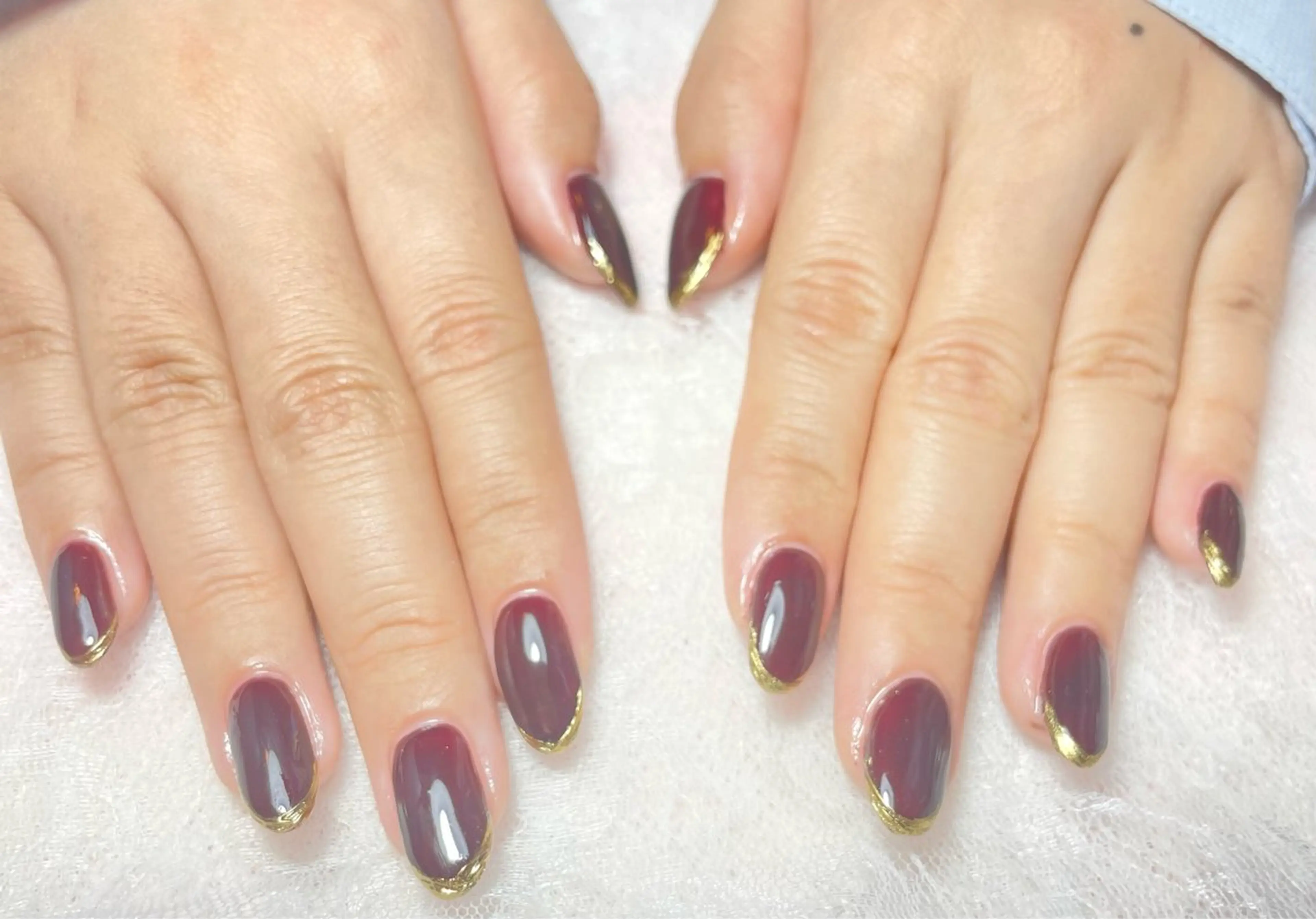 ネイル ロングネイル ミラーネイル ハンドネイル フットネイル ハンドケア nail salon Libertyのネイルデザイン