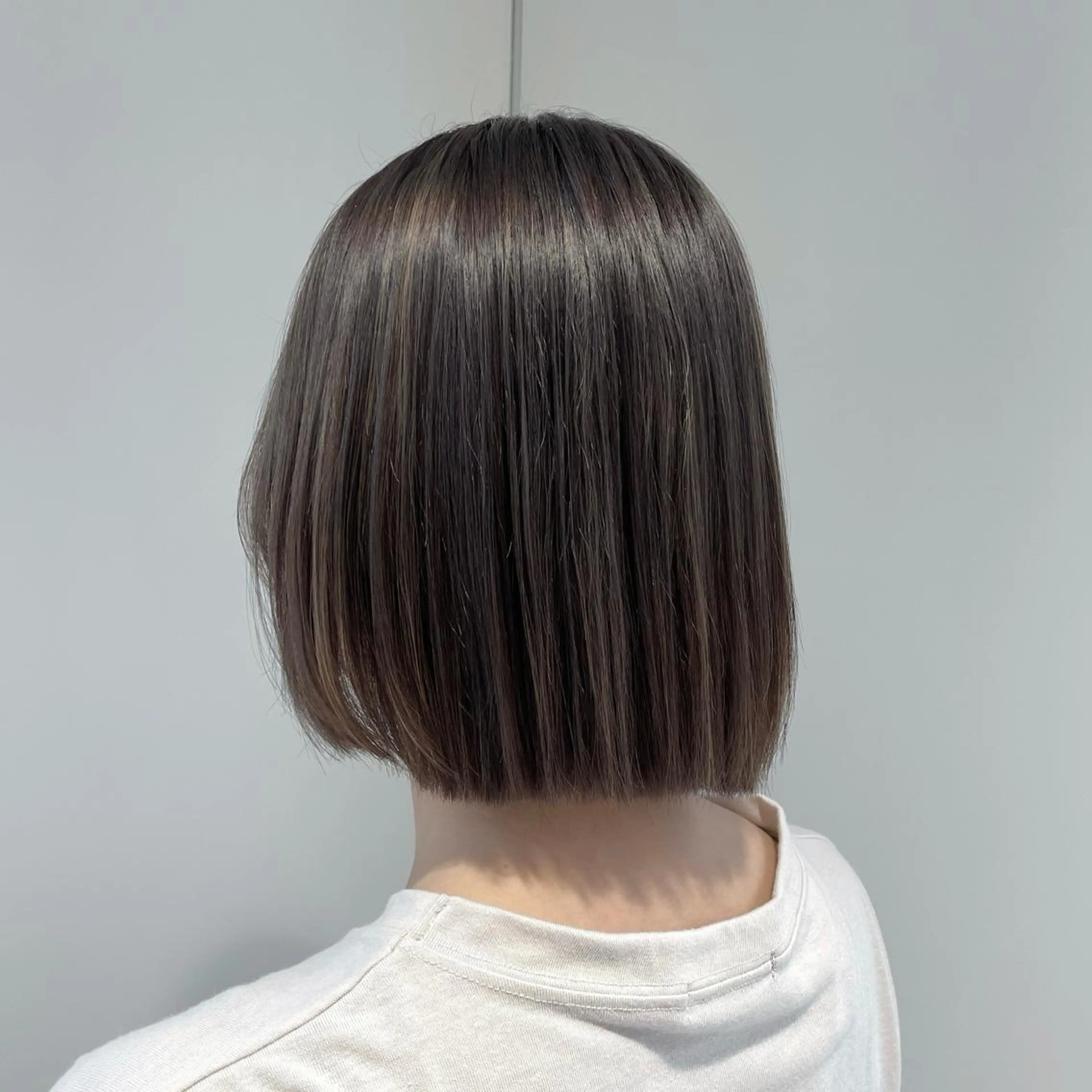 ミディアム カラー ハイライトカラー ラベンダーカラー ハイライト ヘアカラー トリートメント noa ☪︎のヘアスタイル