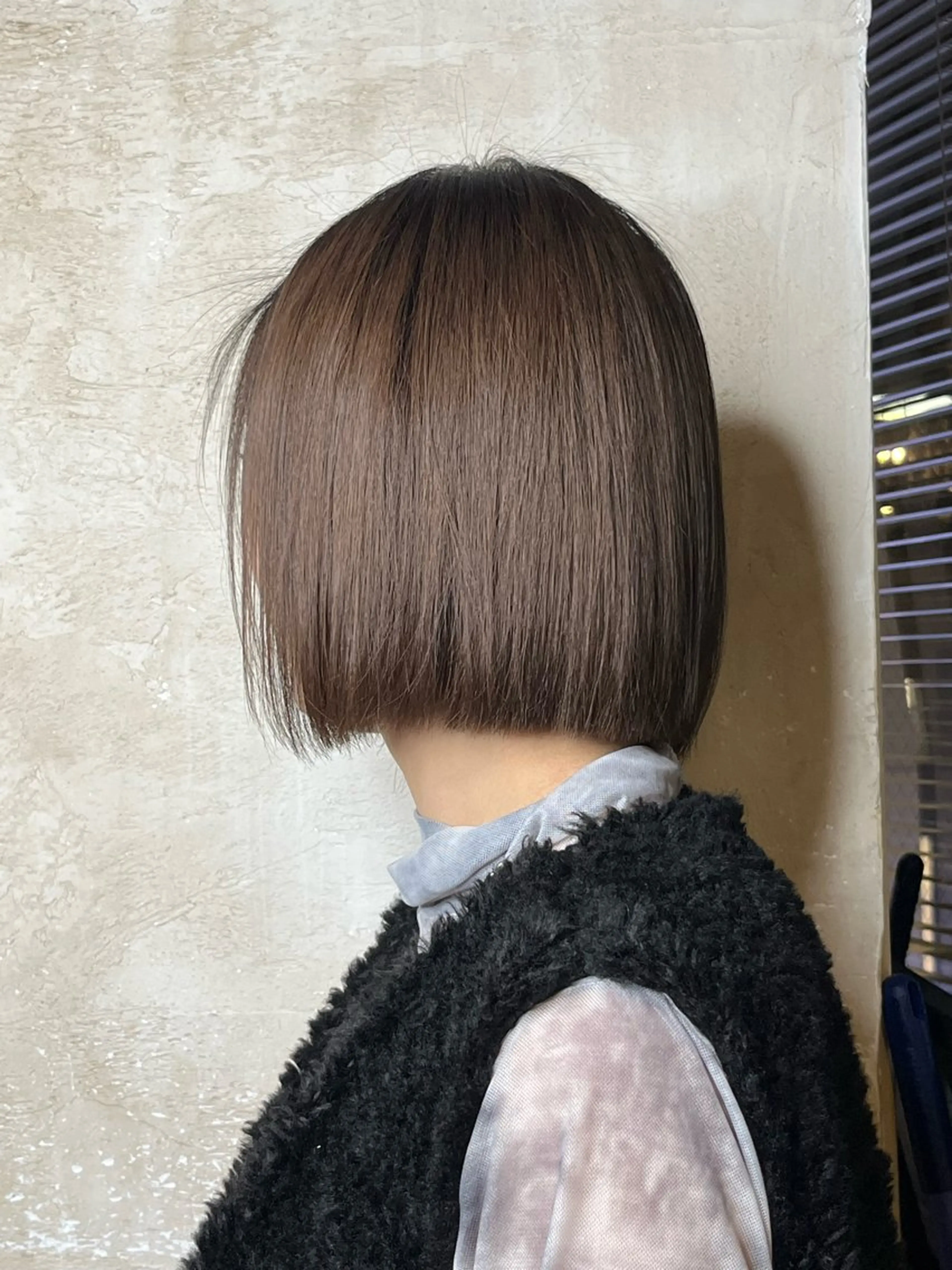 カラー ブラウンカラー eMir... 武蔵小杉所属・新舘 怜奈のヘアスタイル