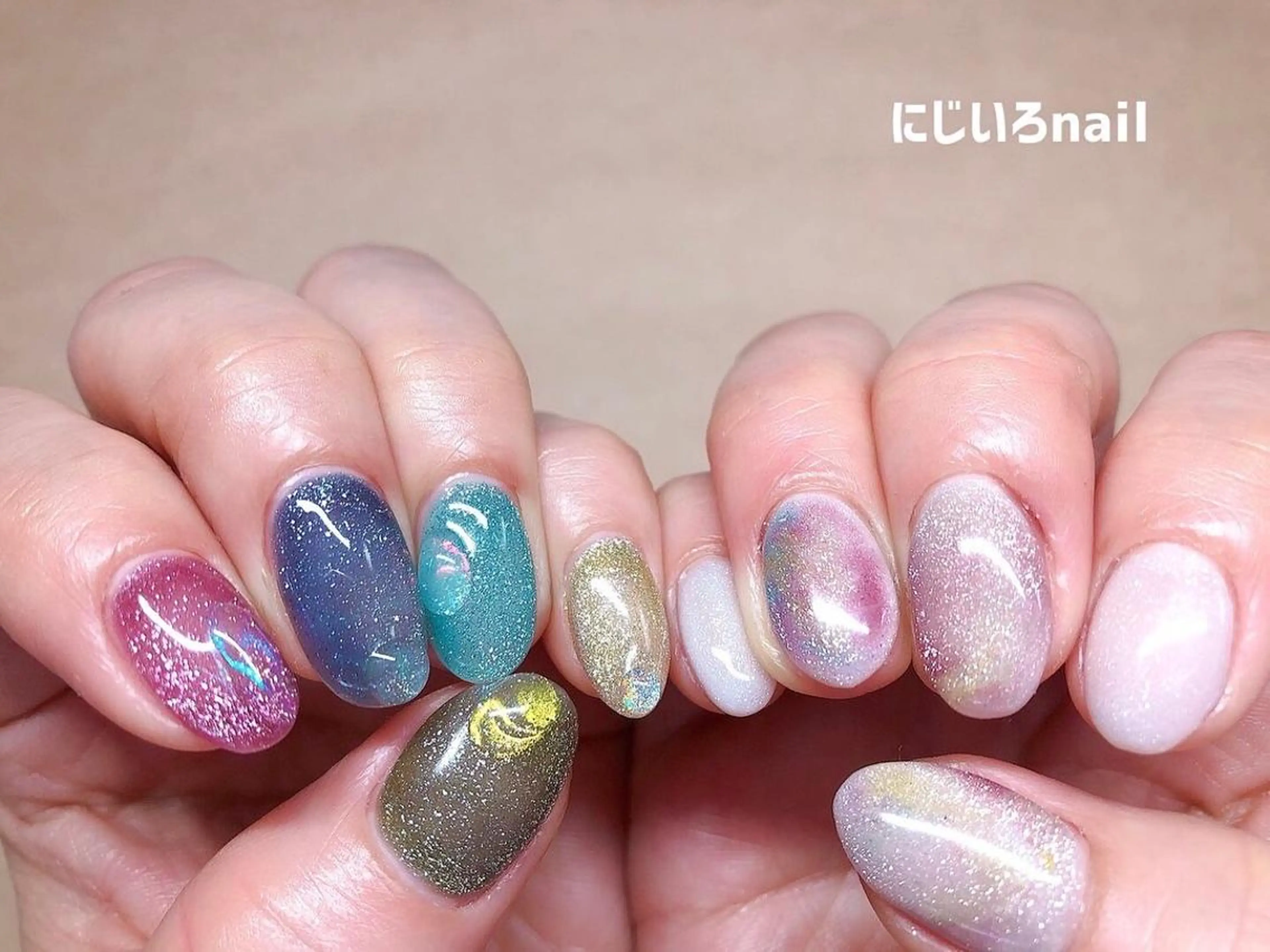 ネイル にじいろ nailのネイルデザイン