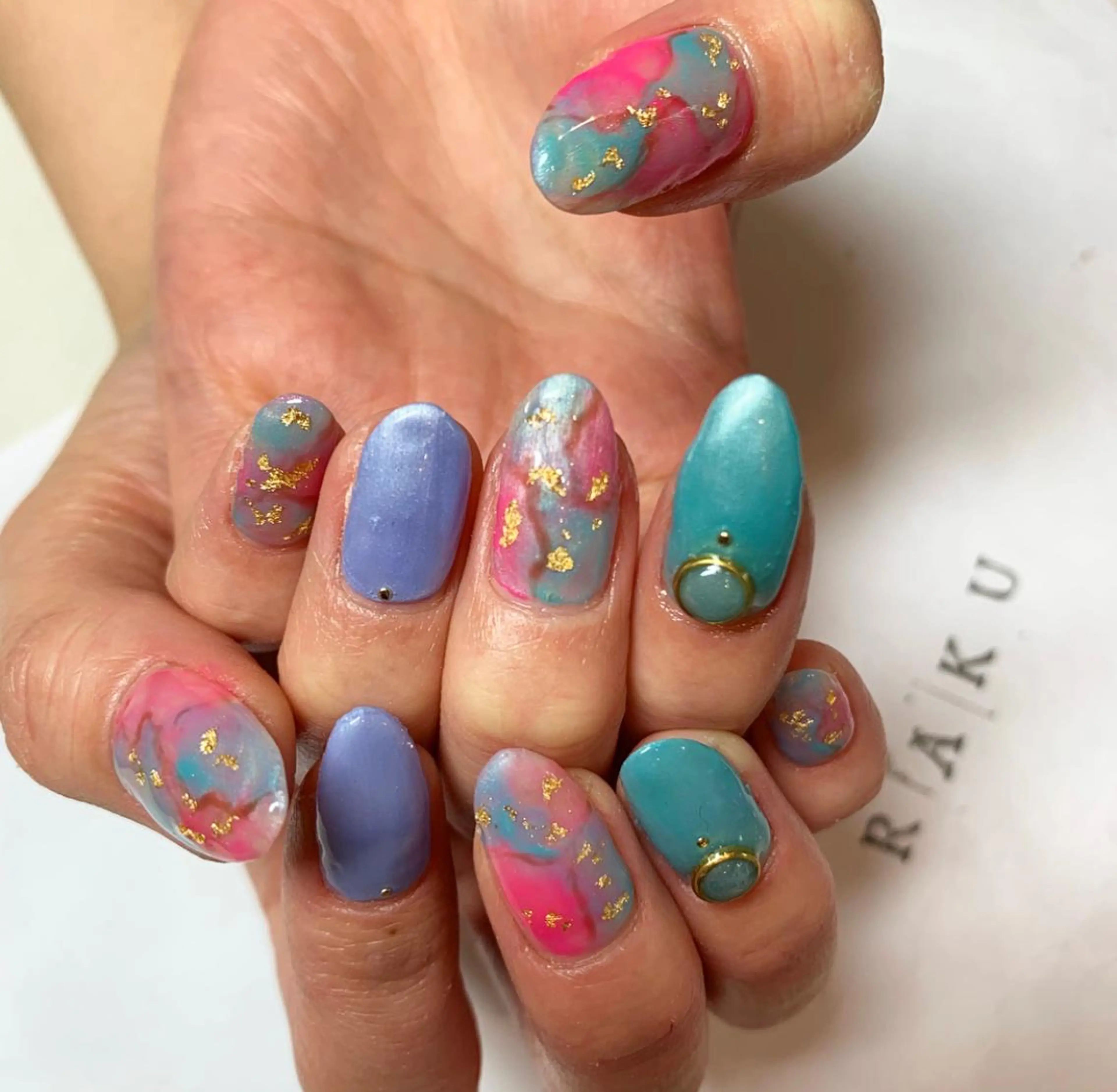 ネイル 駒月 明日香のネイルデザイン