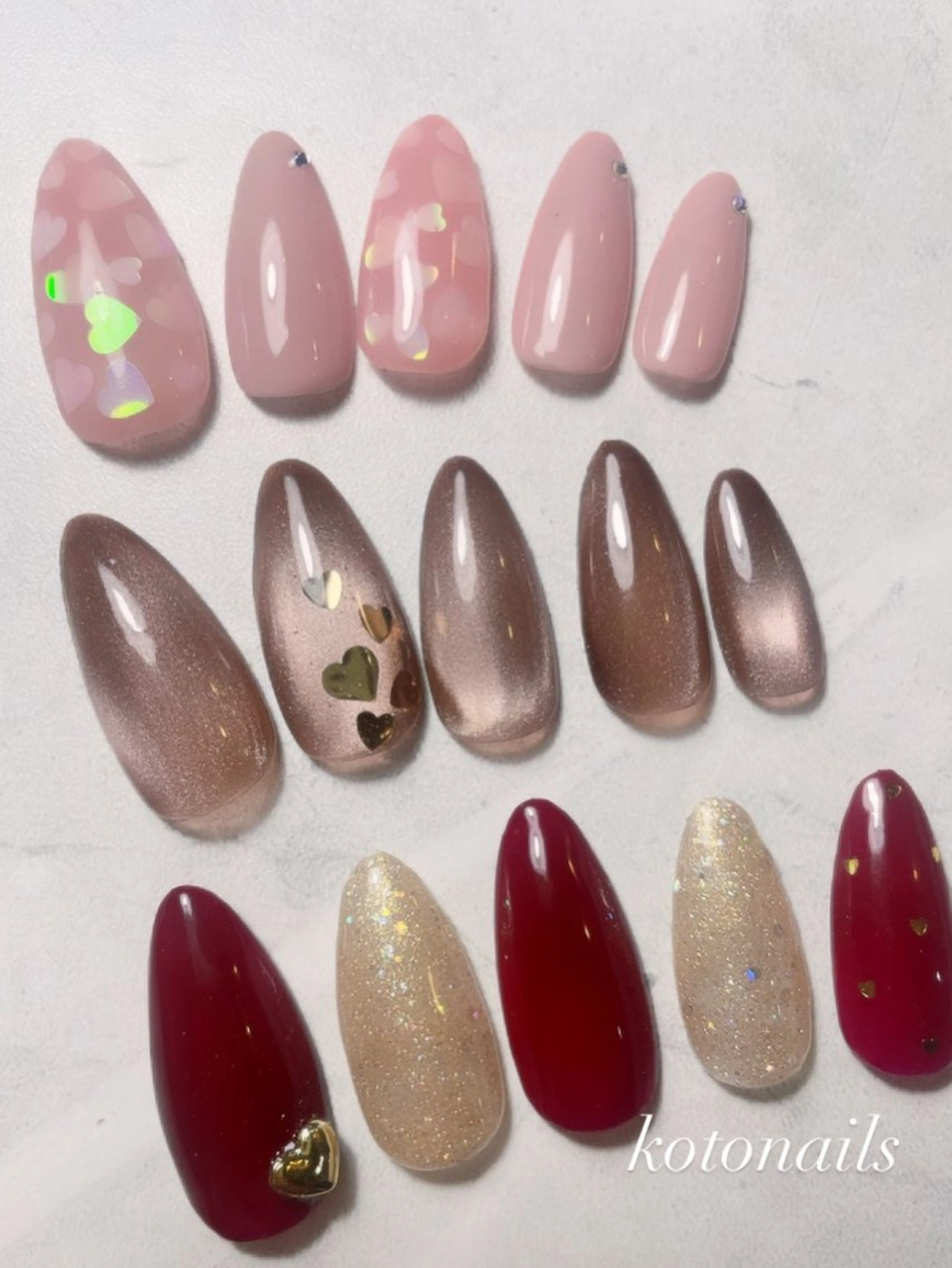 ネイル バレンタイン koto nails所属・koto nailsのネイルデザイン