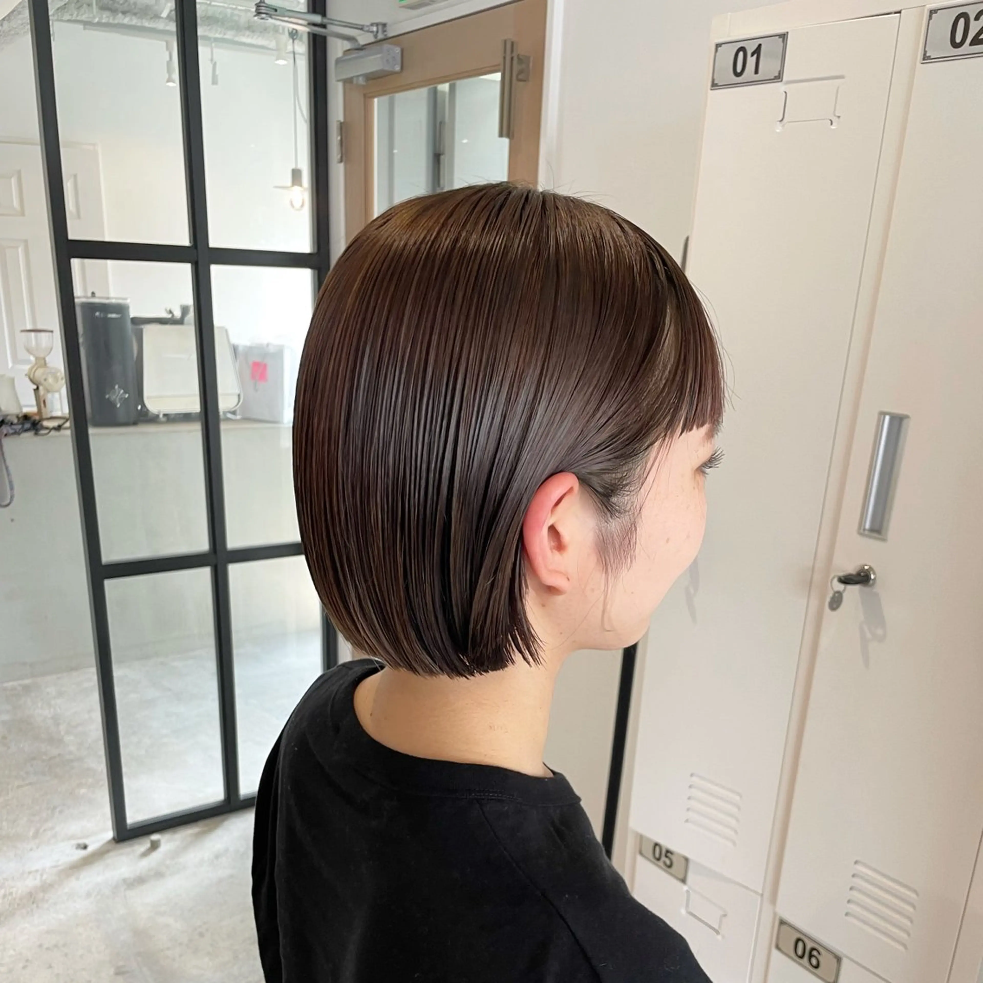 ショート カラー ショートボブ 丸みショート ボブ ショートヘア カット ヘアカラー Takuma Suzuki中目黒のヘアスタイル