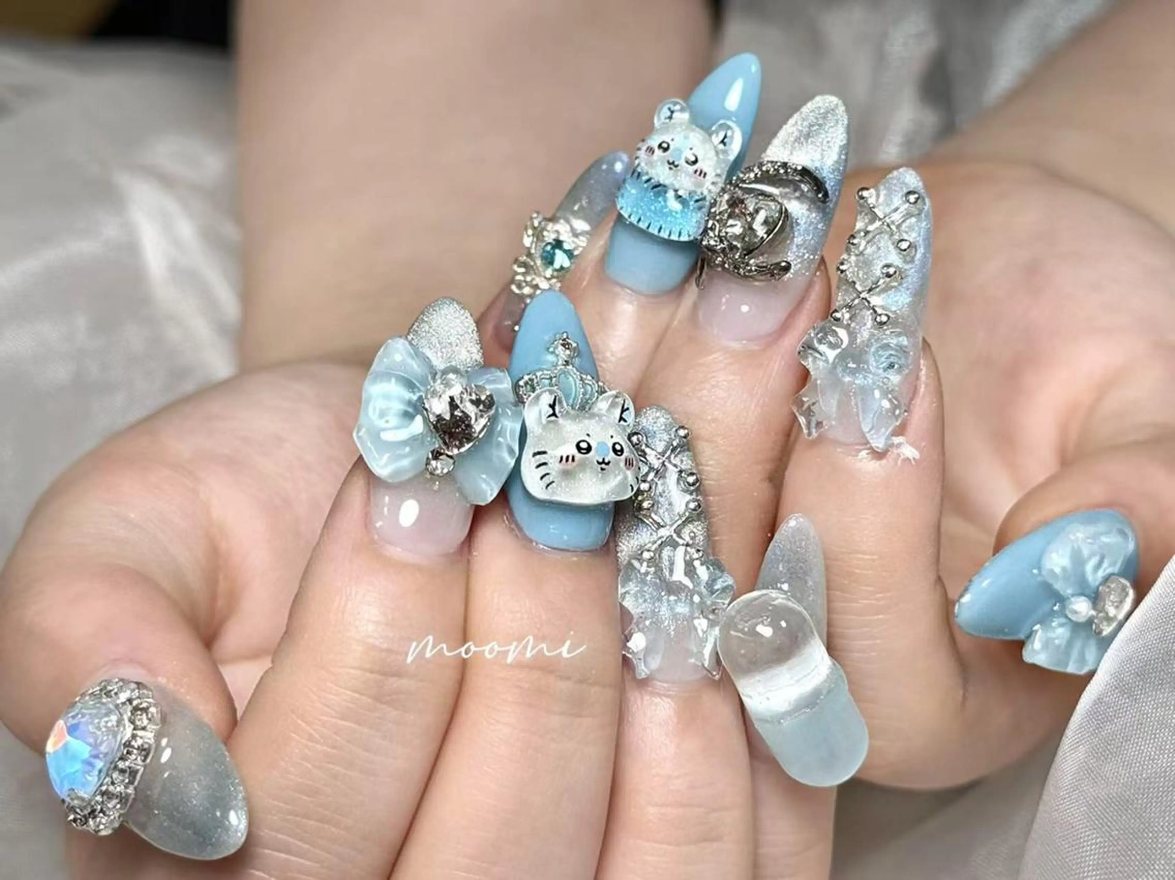 ネイル moomi nail スカルプ専門のネイルデザイン