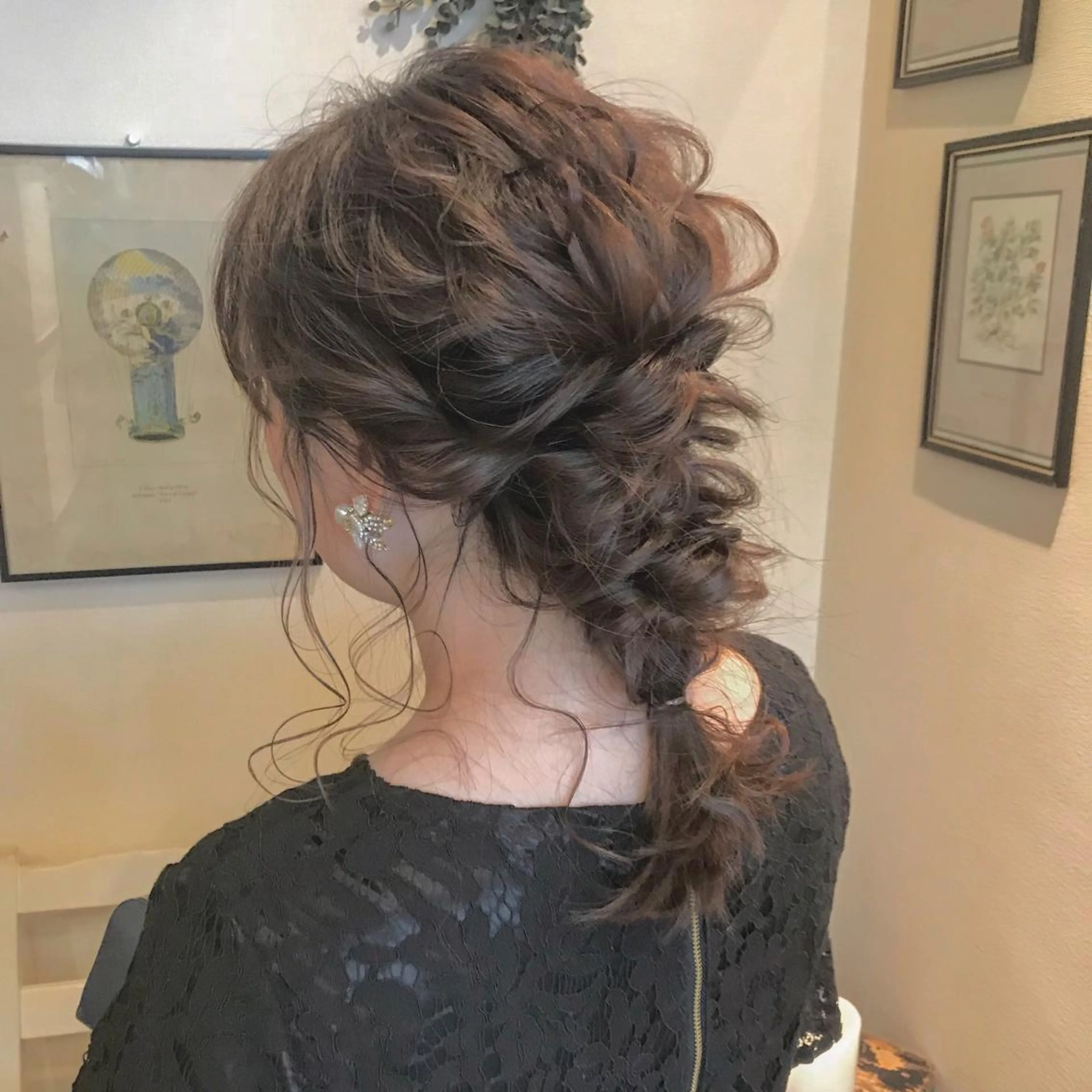 ヘアアレンジ 韓国 / 中国ヘア 🦋Noniのヘアスタイル