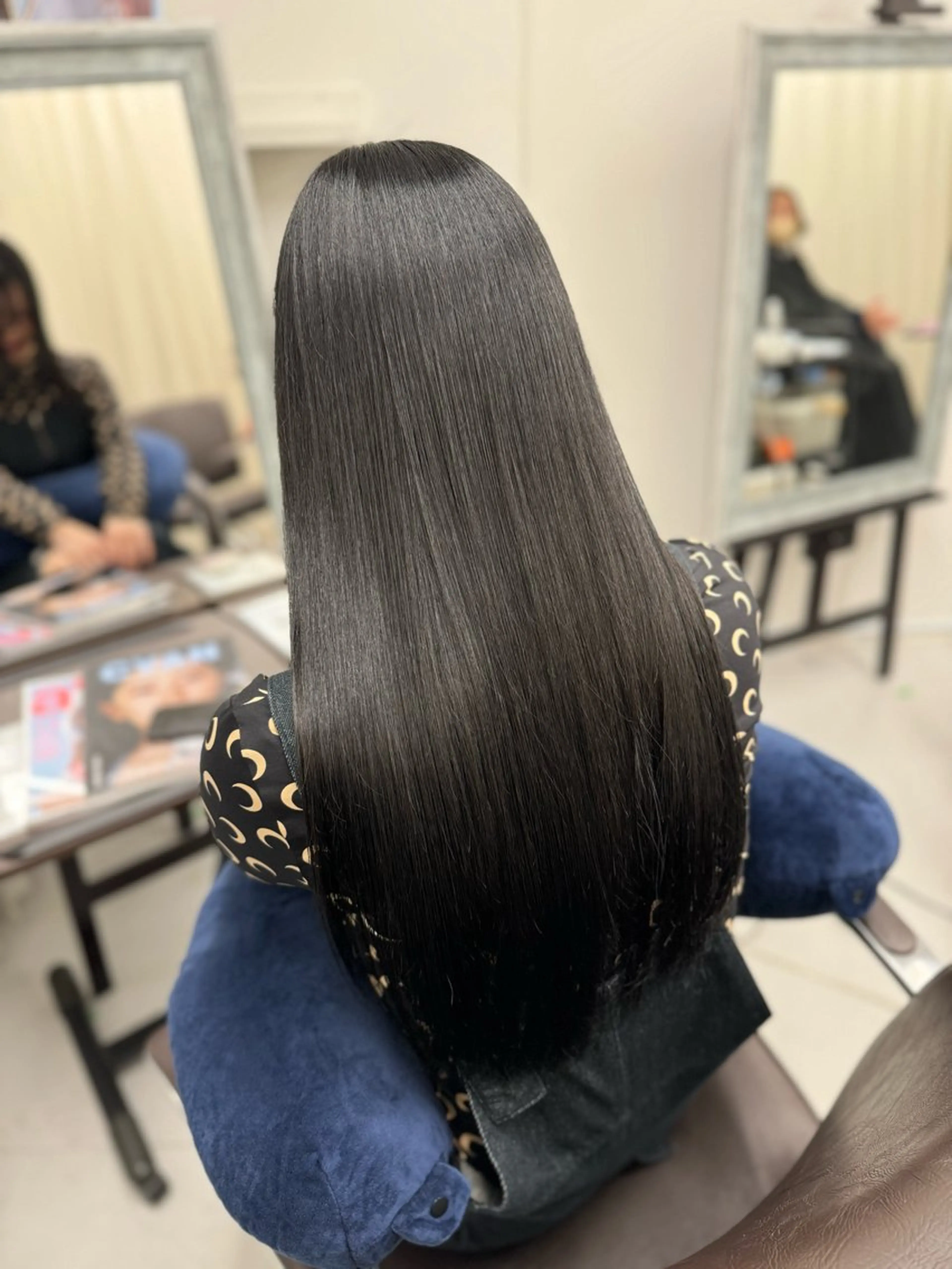 ロング カラー 田島拓海 ボブカットのヘアスタイル