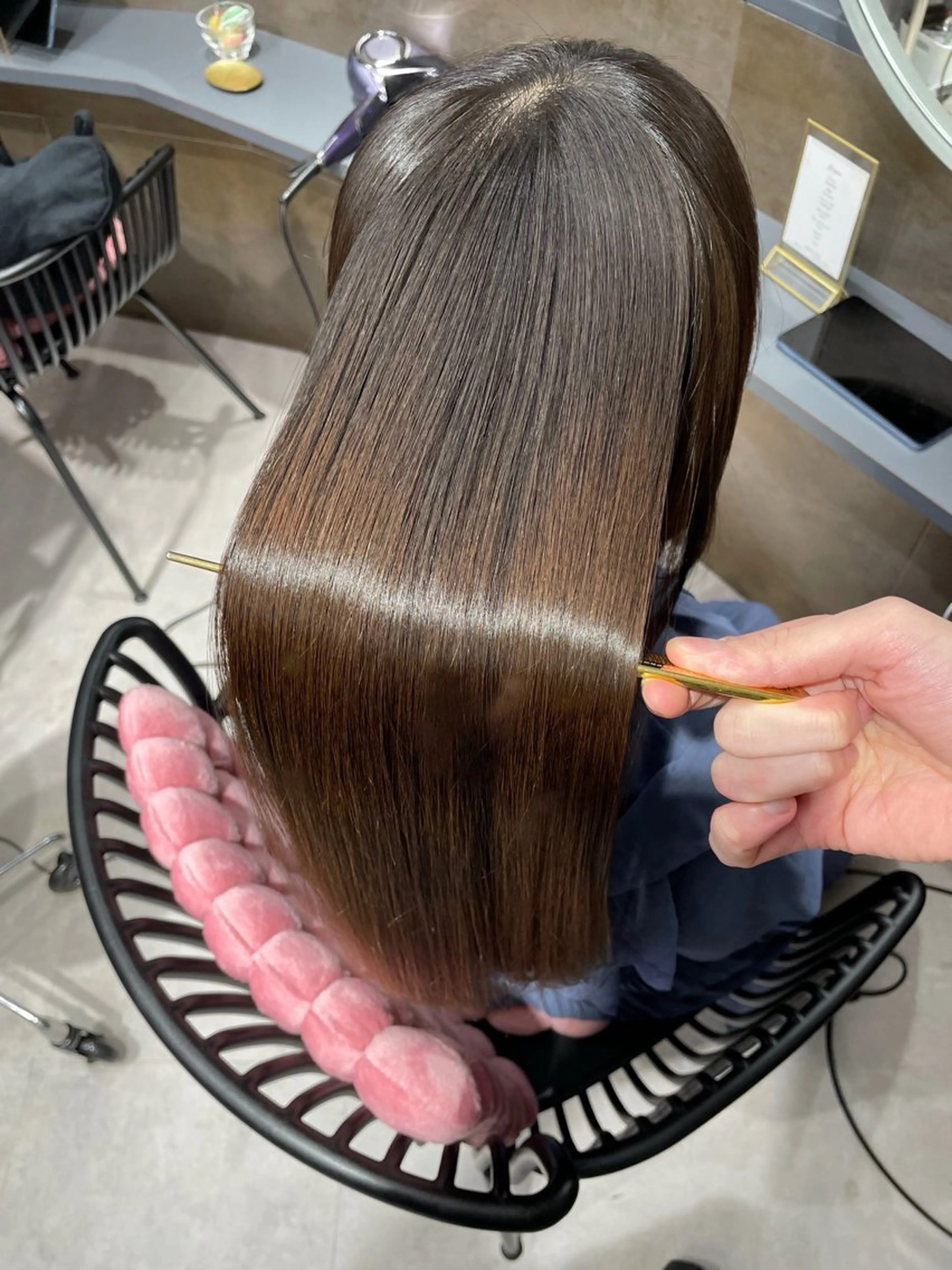 ロング 半個室サロンyoures hair 髪質改善トリートメント東新宿店所属・榊原竜弥 髪質改善/美髪作りのヘアスタイル