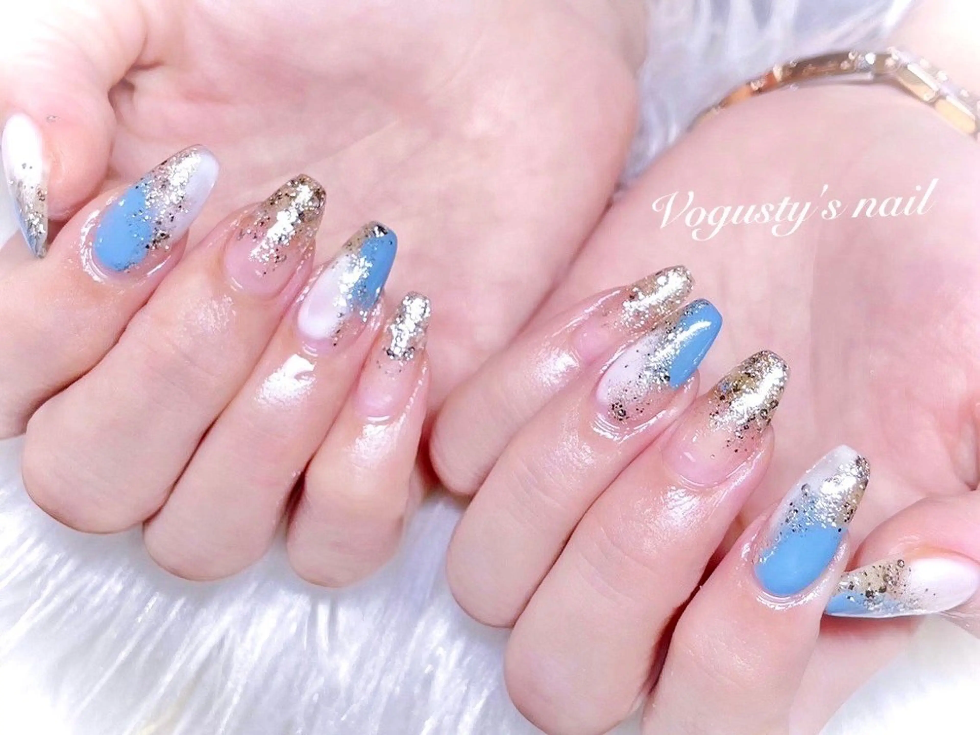 ネイル アートネイル シンプルネイル ハンドネイル Vogusty's Nail鶴見店 髙橋のネイルデザイン