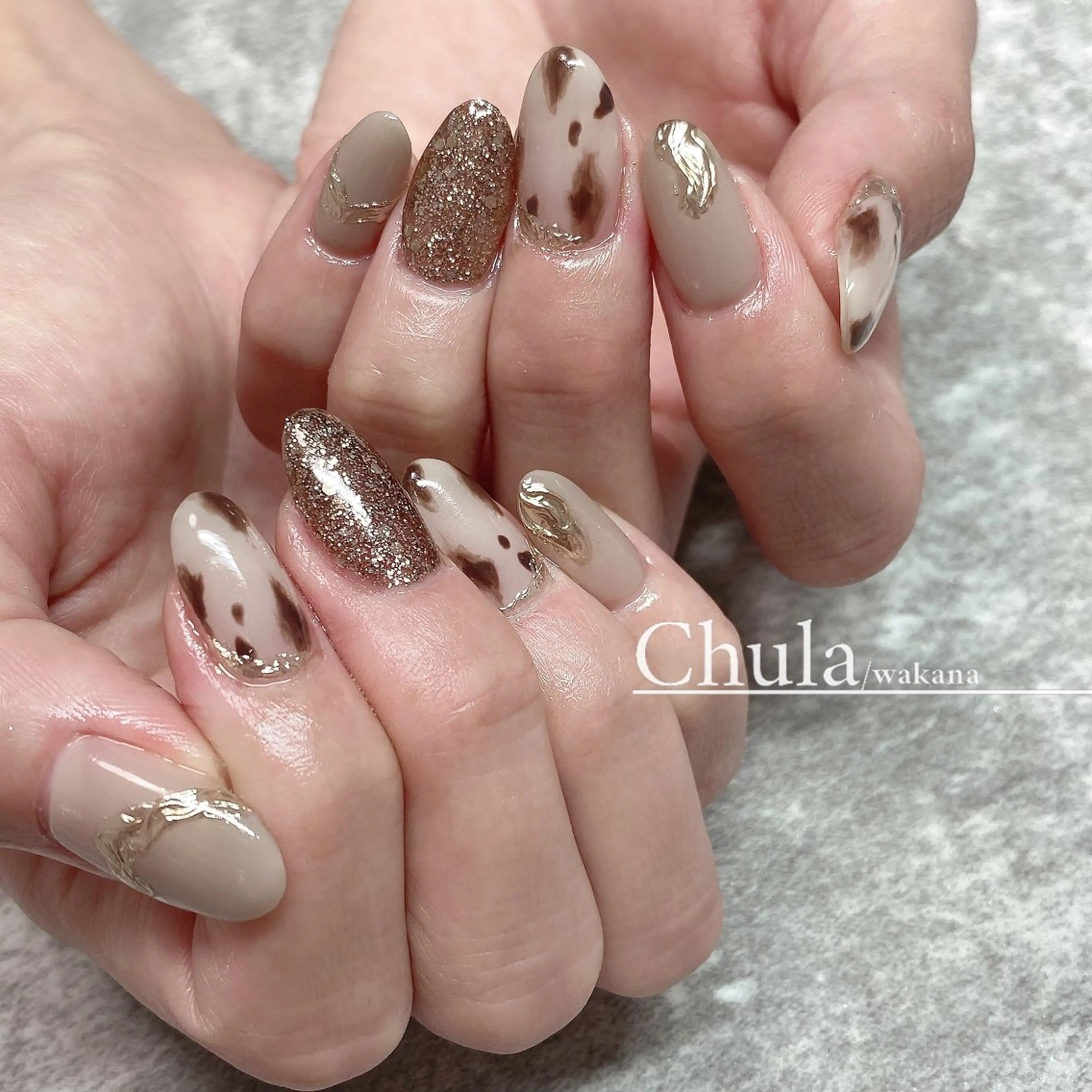 ネイル ハンドネイル Nailsalon Chulaのネイルデザイン