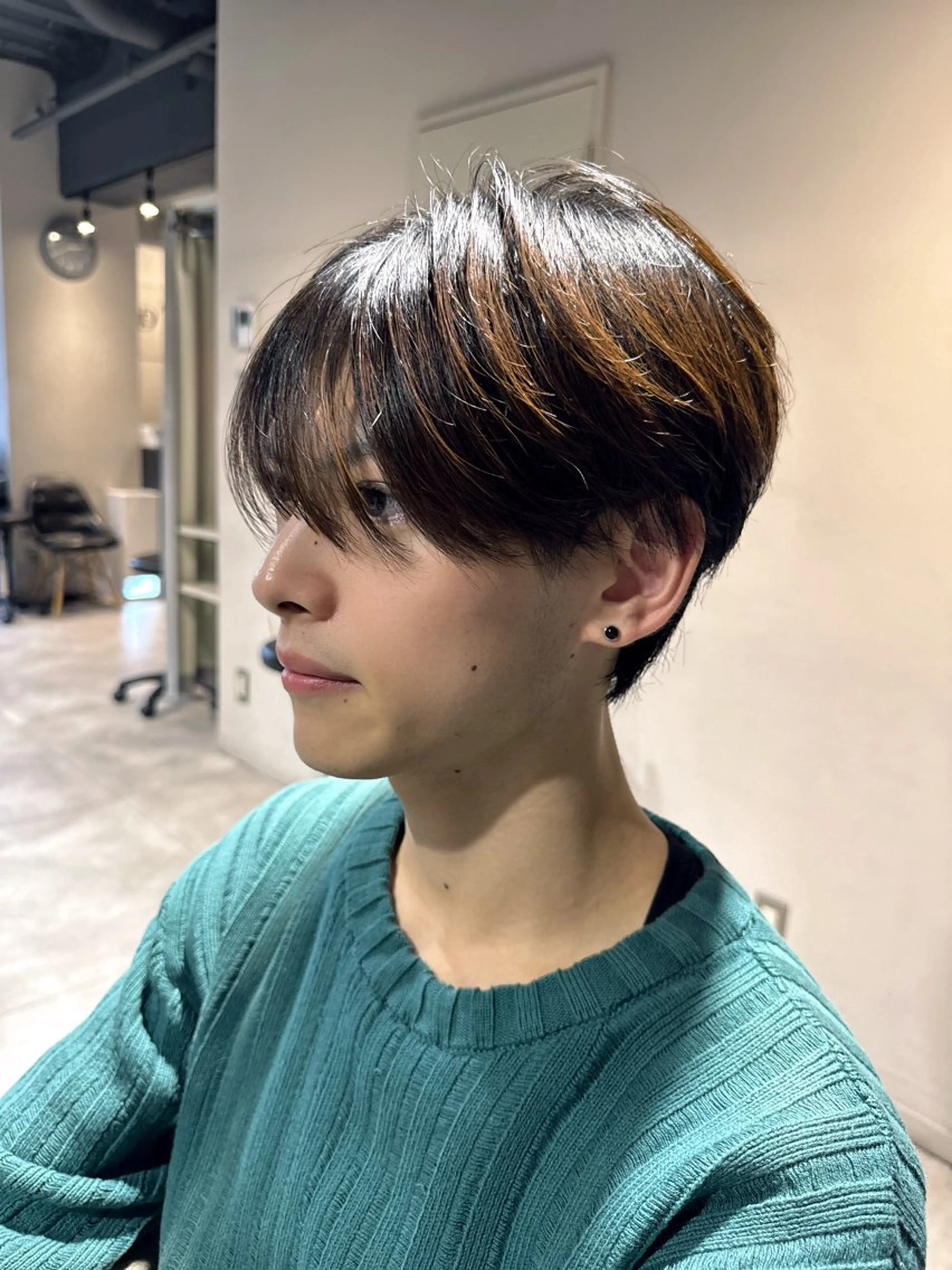 ミディアム カット Dxxxx III所属・女性目線の大人 メンズ*Ayakaのヘアスタイル