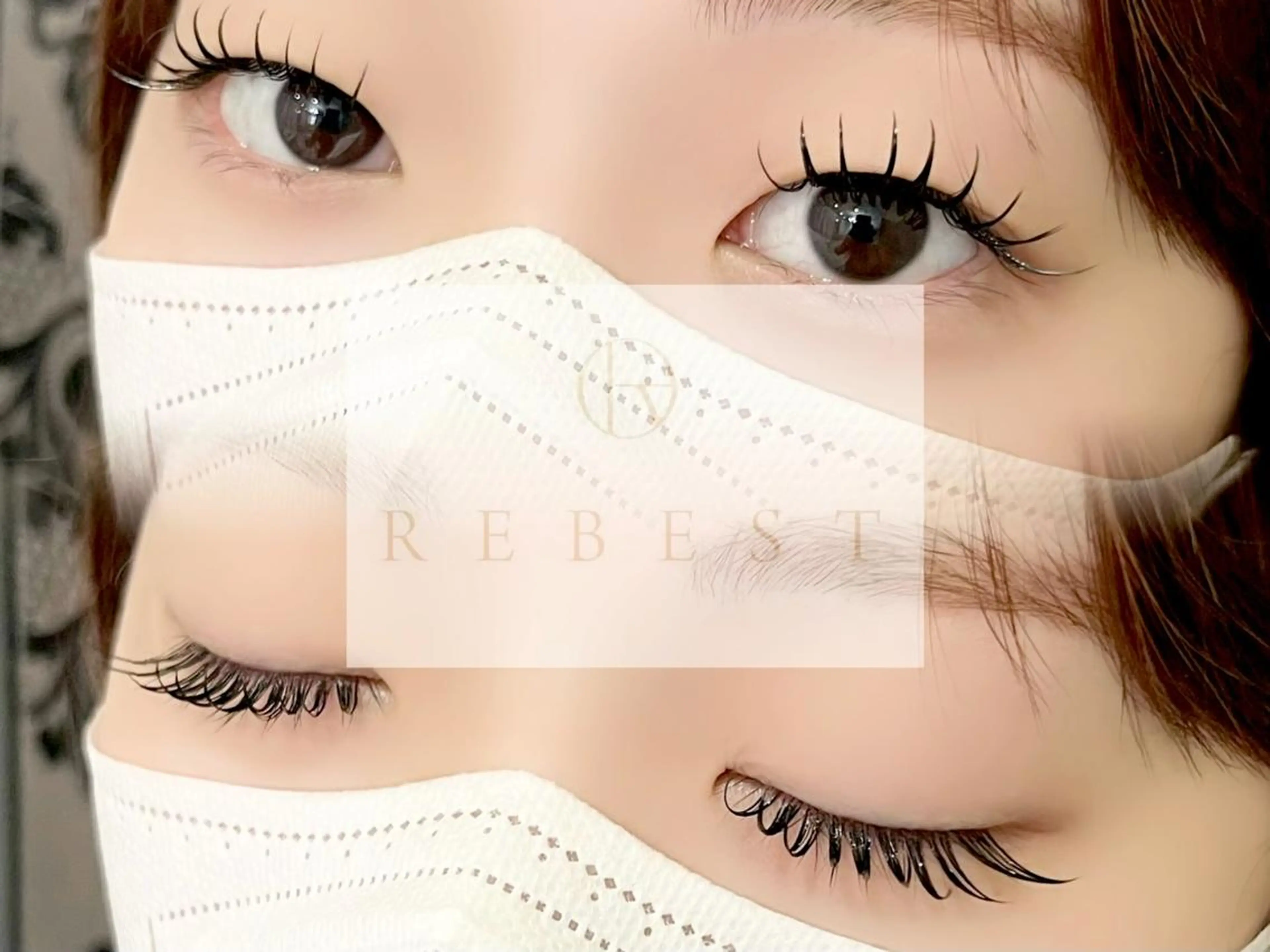 マツエク・マツパ ＲＥＢＥＳＴ ｅｙｅｌａｓｈのマツエク・マツパデザイン