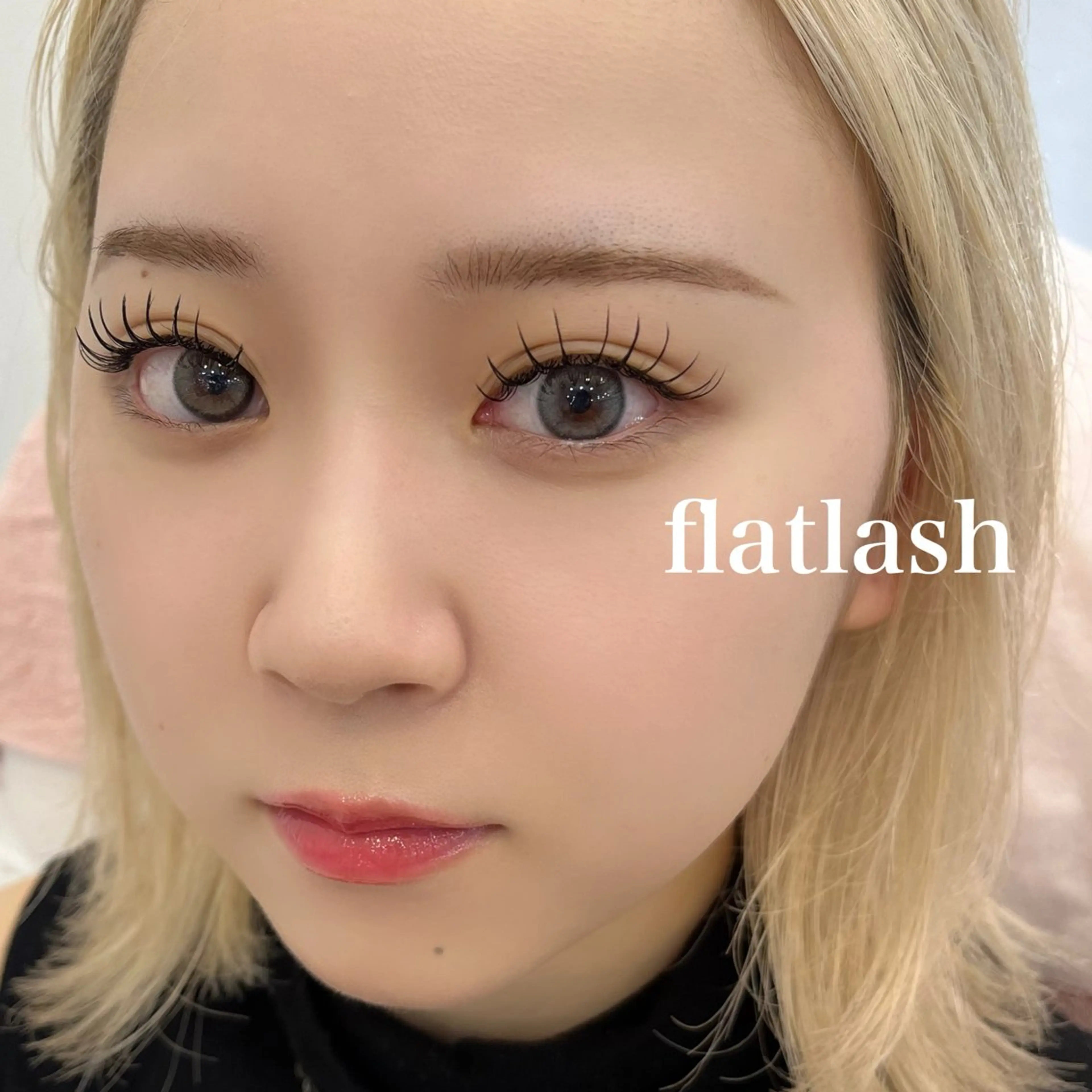 マツエク・マツパ Dカール フラットラッシュ マツエク eyelist yuukaのマツエク・マツパデザイン