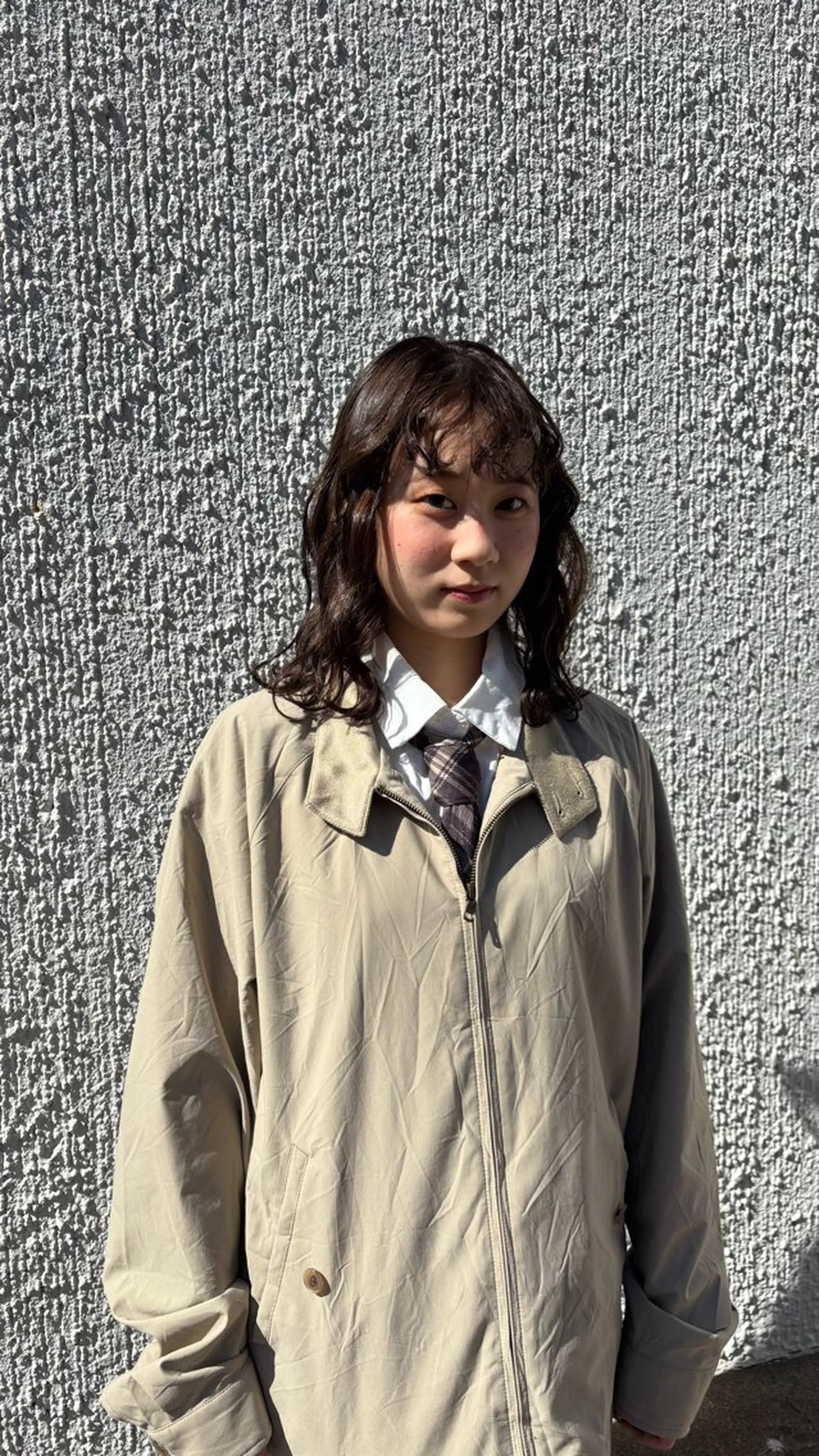 ミディアム カラー ミディアムパーマ ヘアカラー little garden/樹里のヘアスタイル