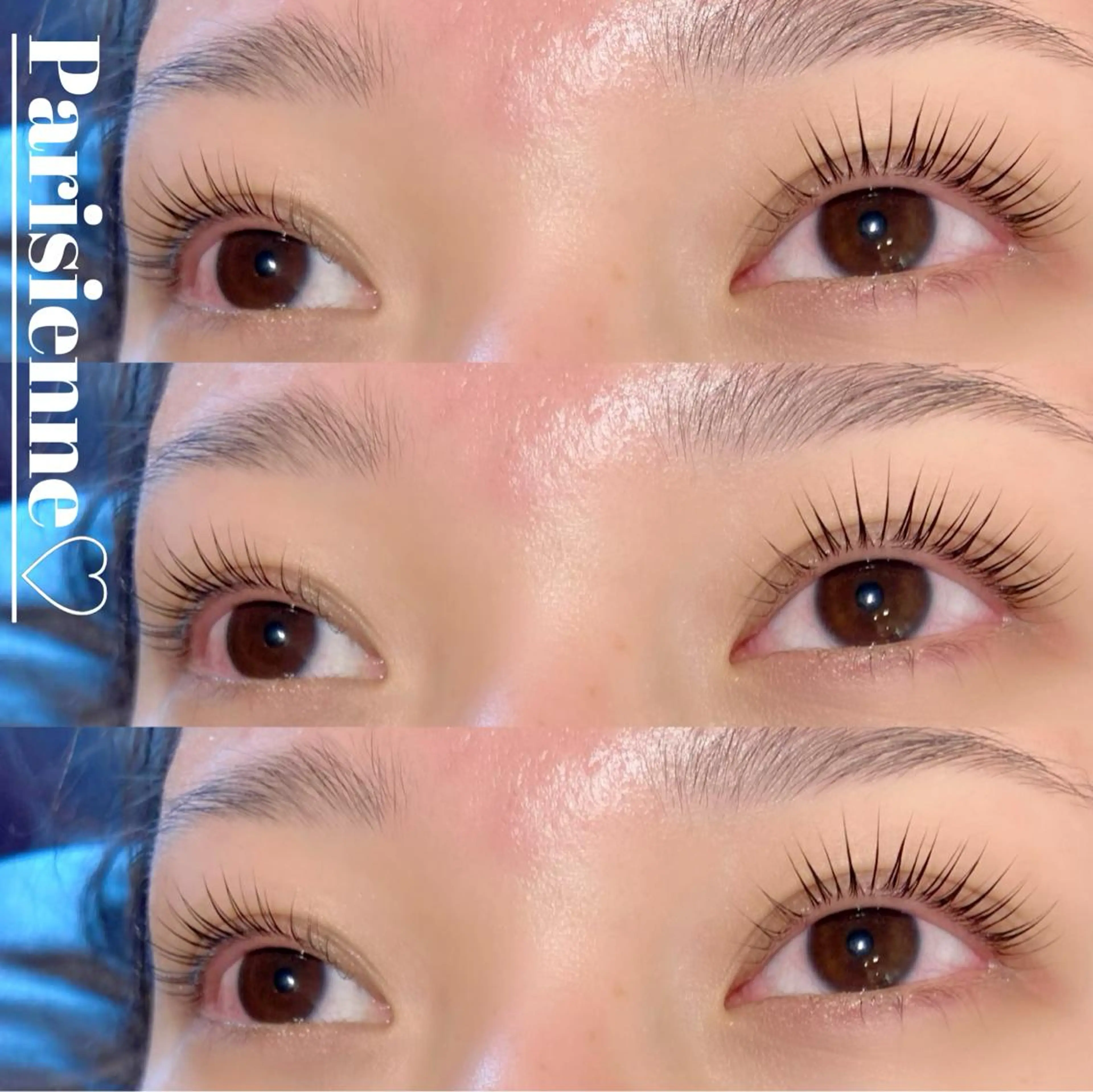 マツエク・マツパ パリジェンヌラッシュリフト マツパ Earth coiffure beaute長野稲田店所属・林 愛子のマツエク・マツパデザイン