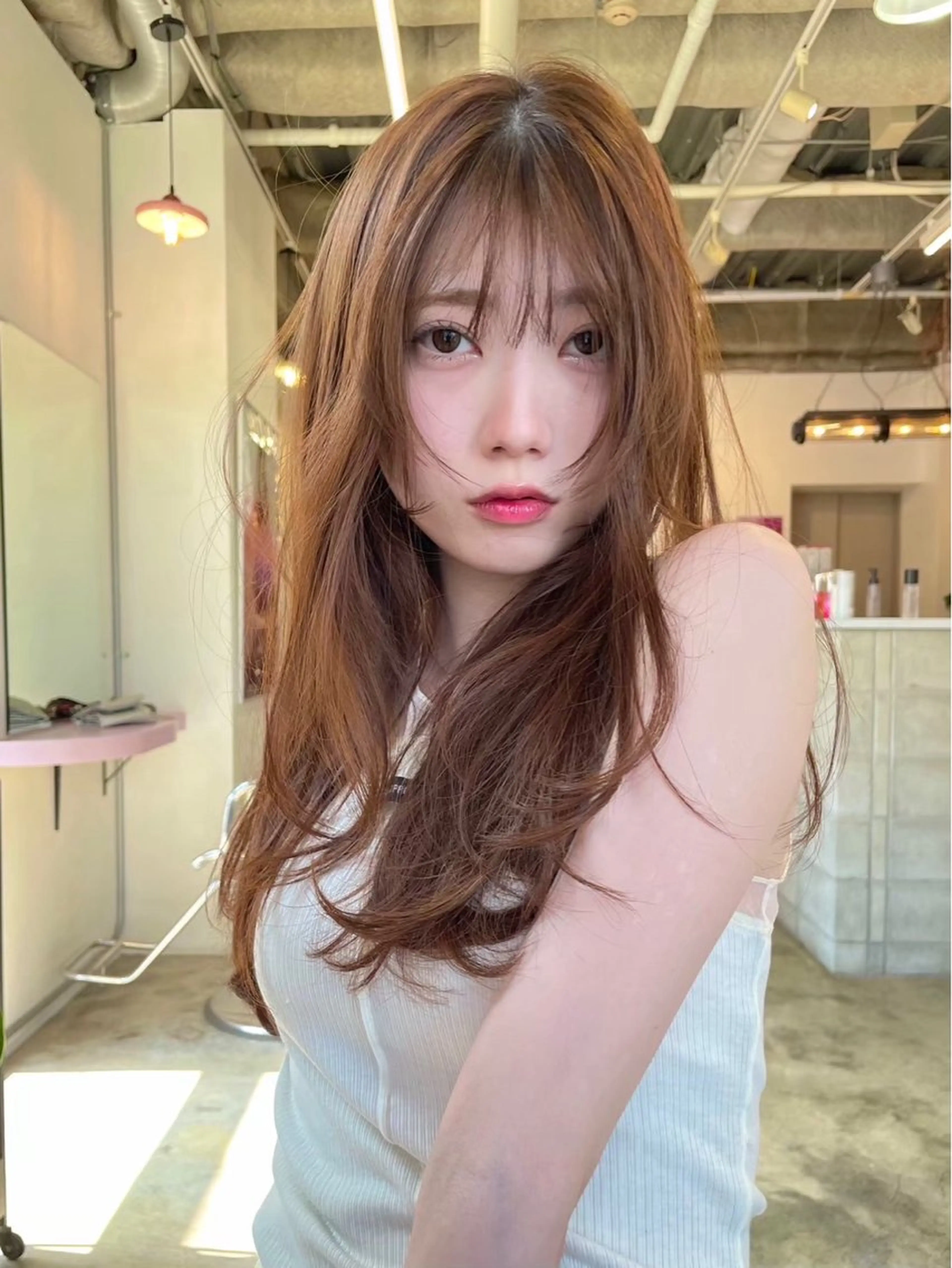 カラー ness kouのヘアスタイル