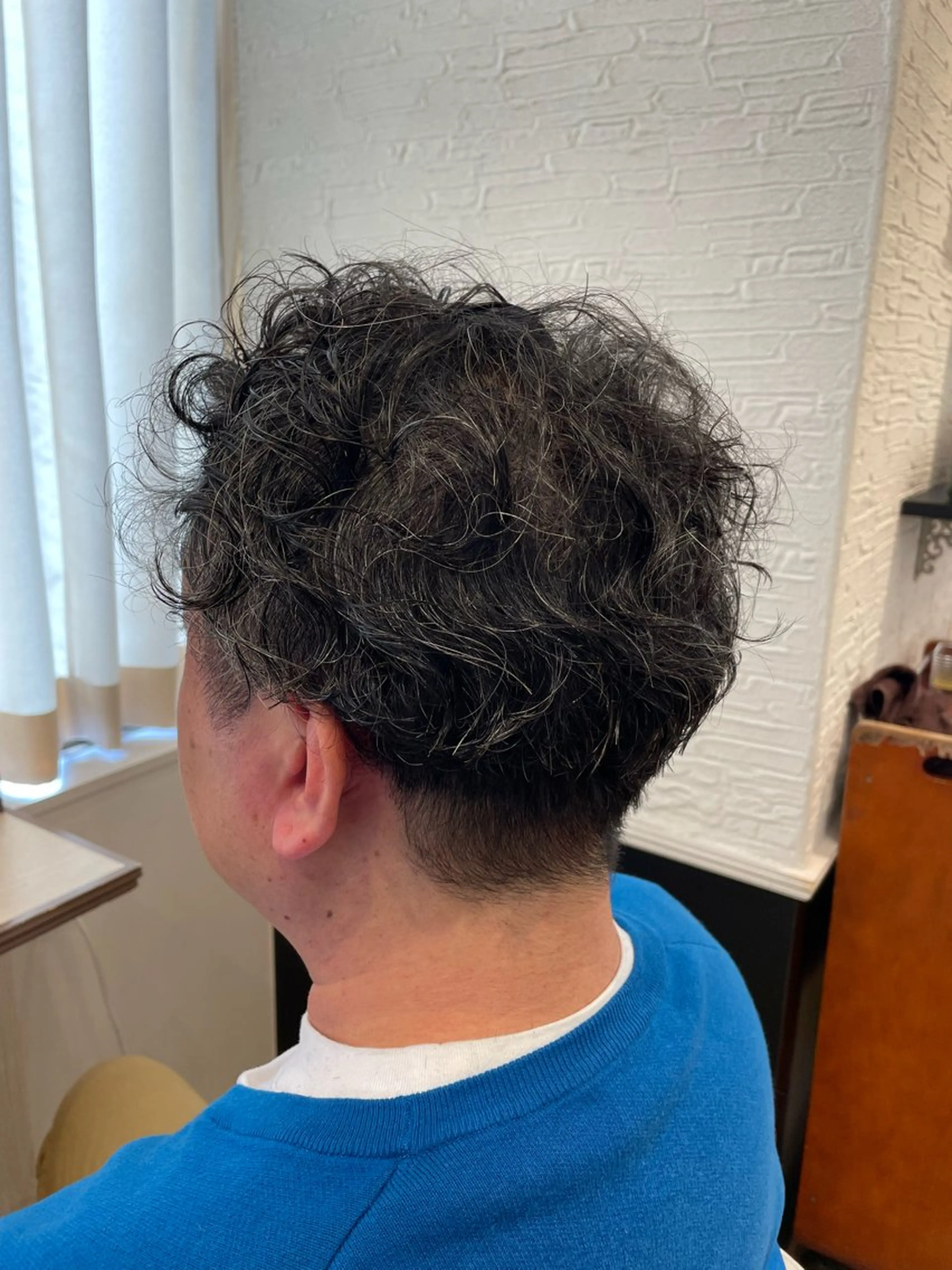 パーマ メンズ カット パーマ ヘッドスパ ヘッドスパ 山本🌻のヘアスタイル