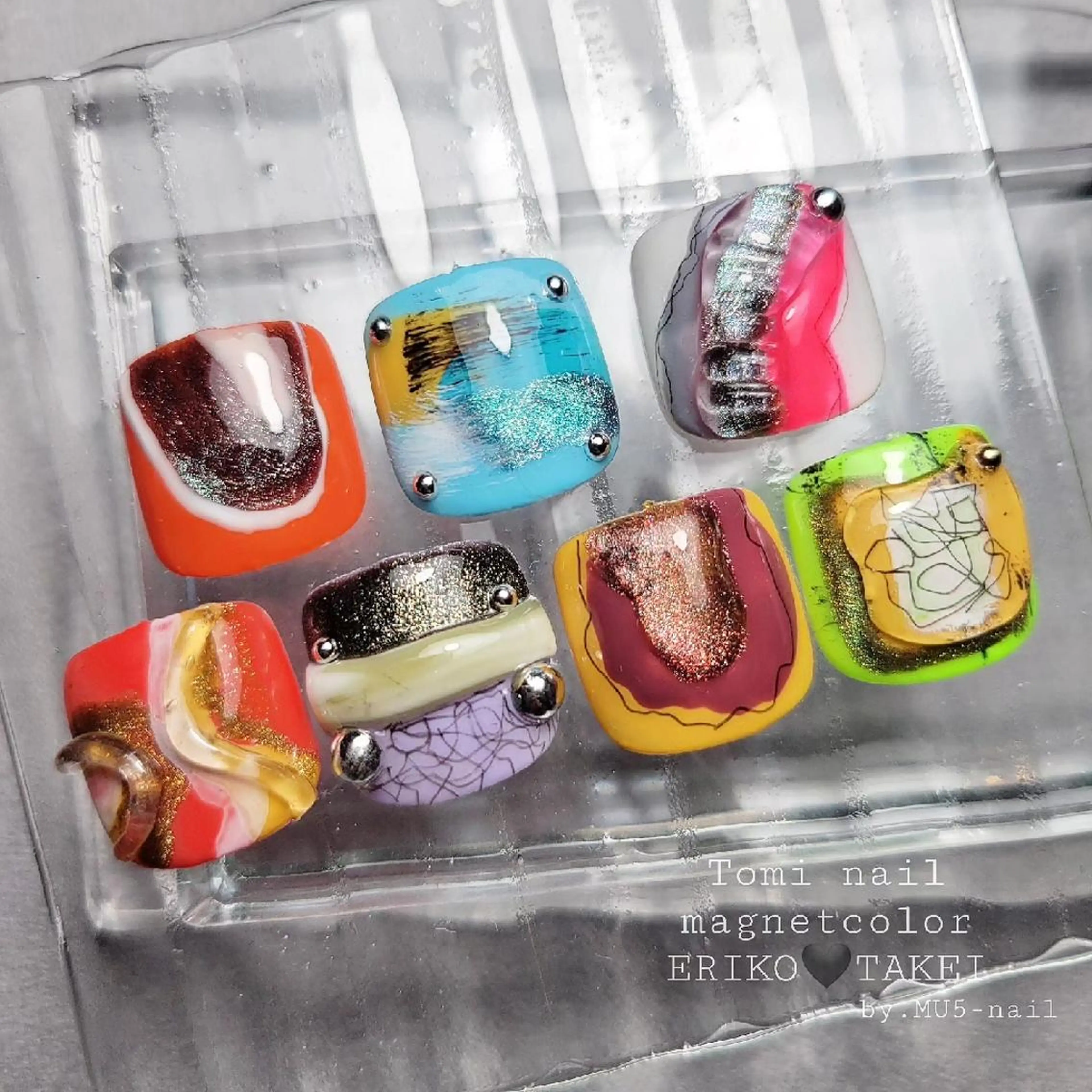 ネイル ハンドネイル フットネイル ハンドケア MU5-nail 金山ネイルサロンのネイルデザイン