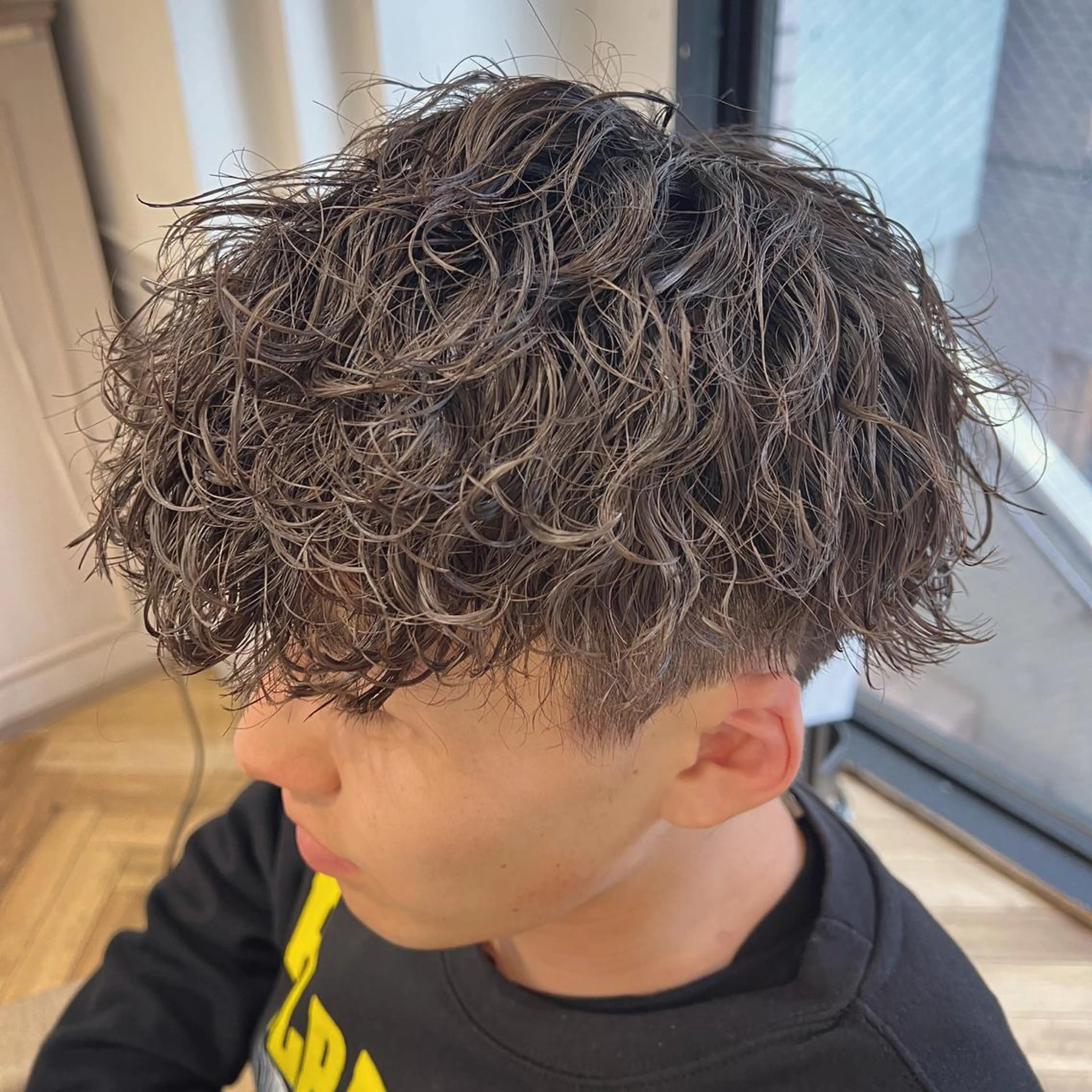 パーマ メンズ メンズ特化 ナカネ カツヤのヘアスタイル