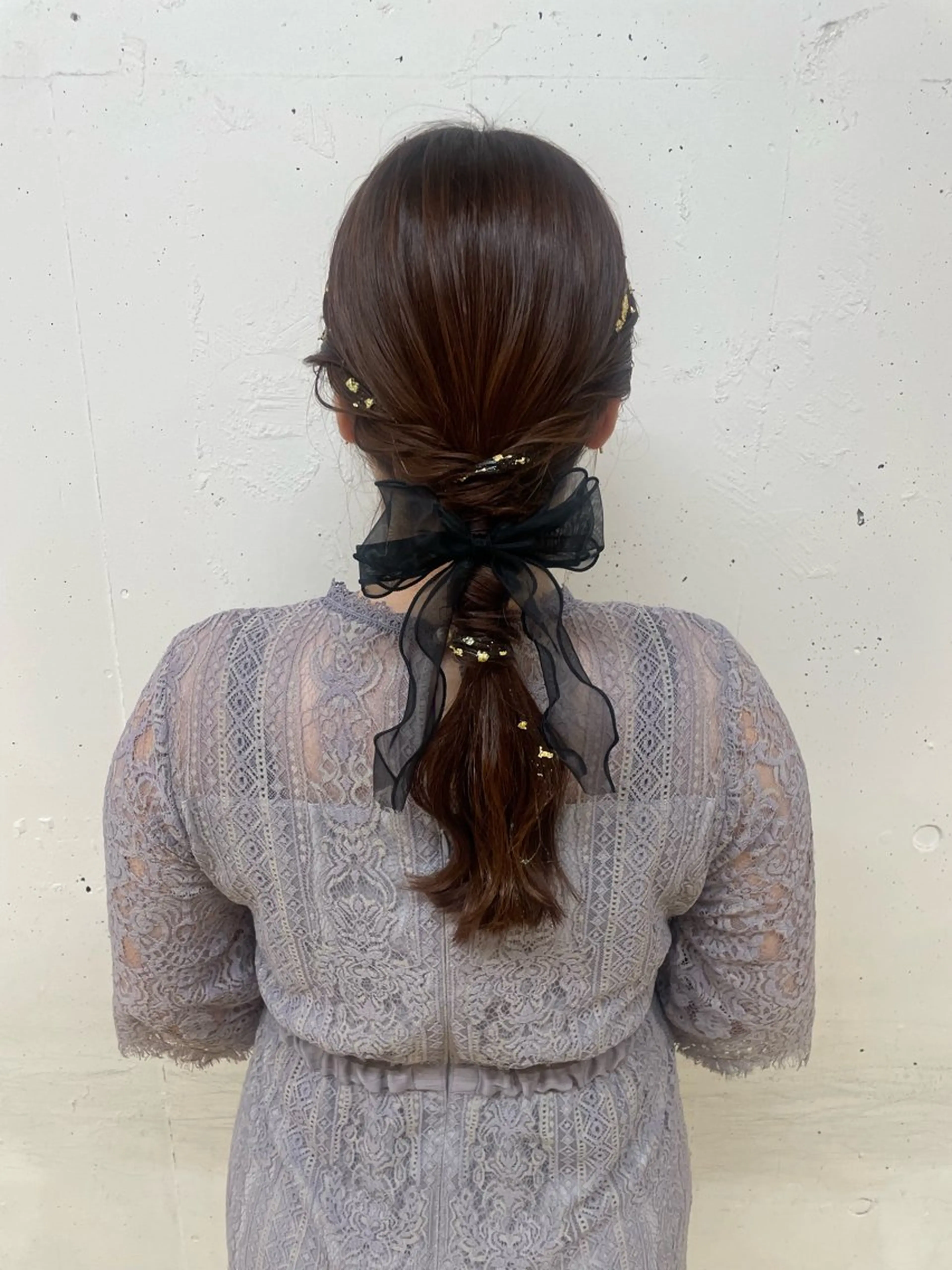 ロング ヘアアレンジ ヘアセット 髪質改善/縮毛/新宿 🫧SUZUKA🫧のヘアスタイル