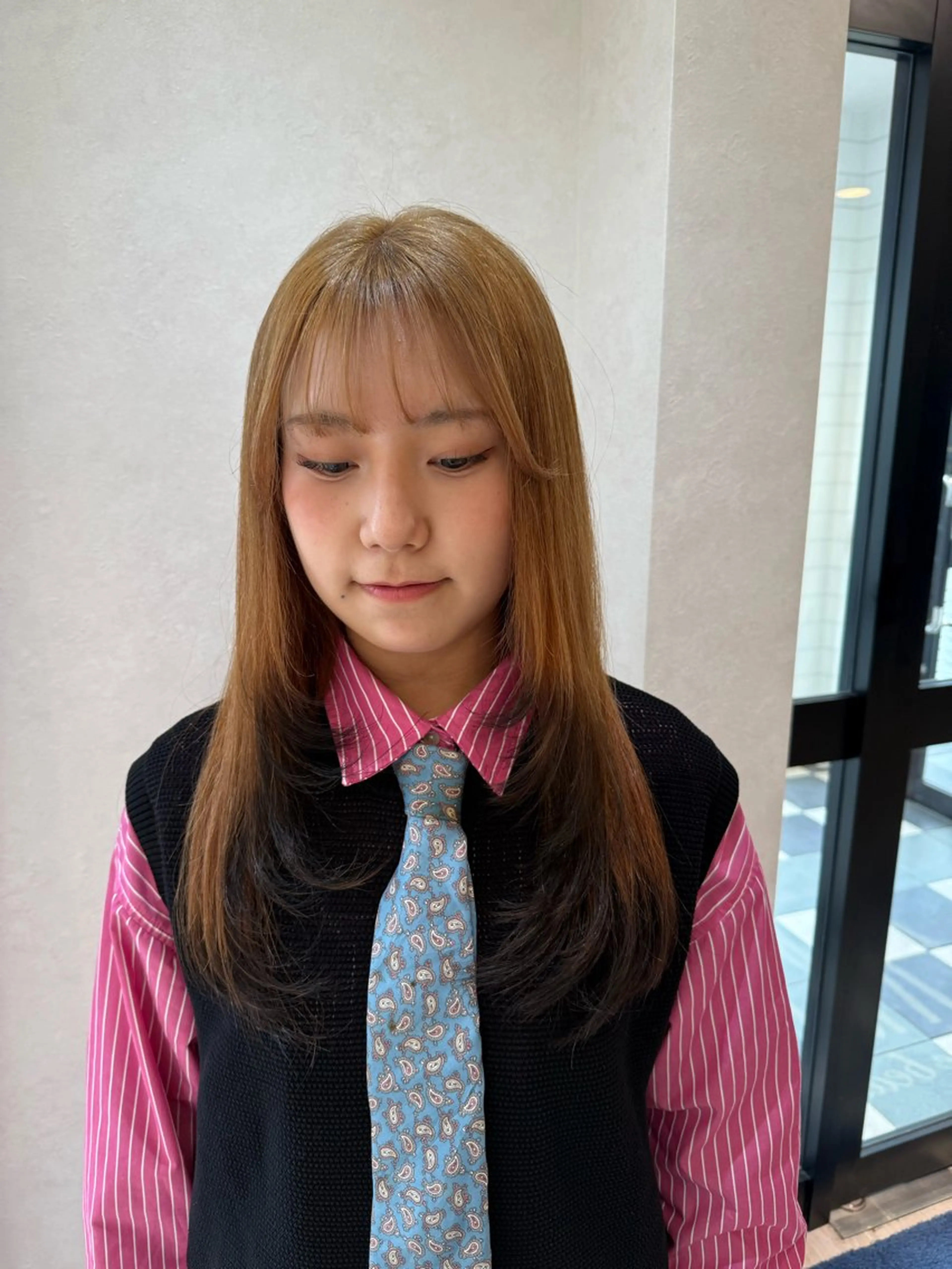 ロング カラー デザインカラー ヘアカラー 🌼MANA🌼 EARTH新潟青山店のヘアスタイル